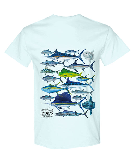 PELAGICS UNISEX T-SHIRT