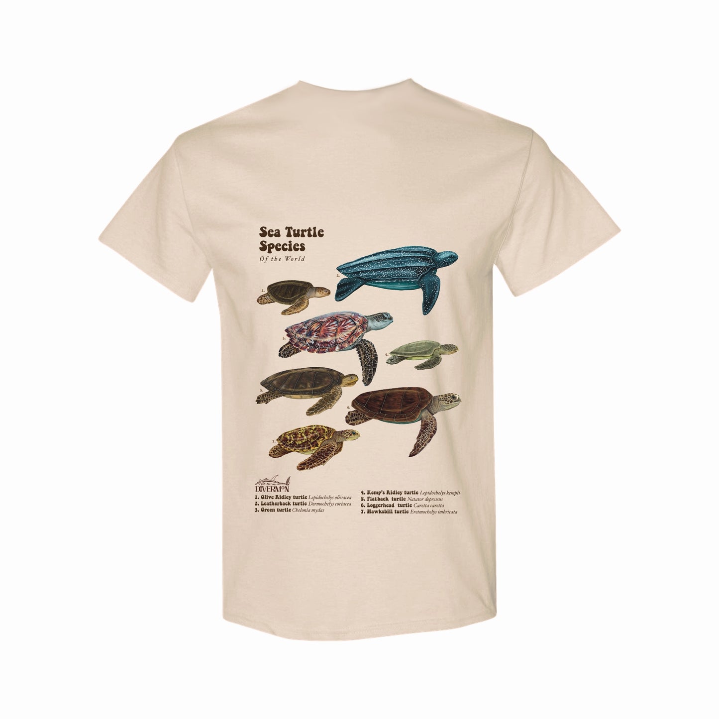 SIDE TURTLE UNISEX T-SHIRT