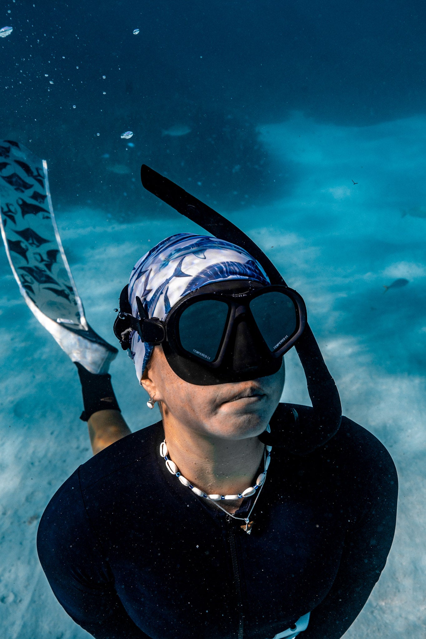 SHARKS BLUE UV GAITER HEADWEAR