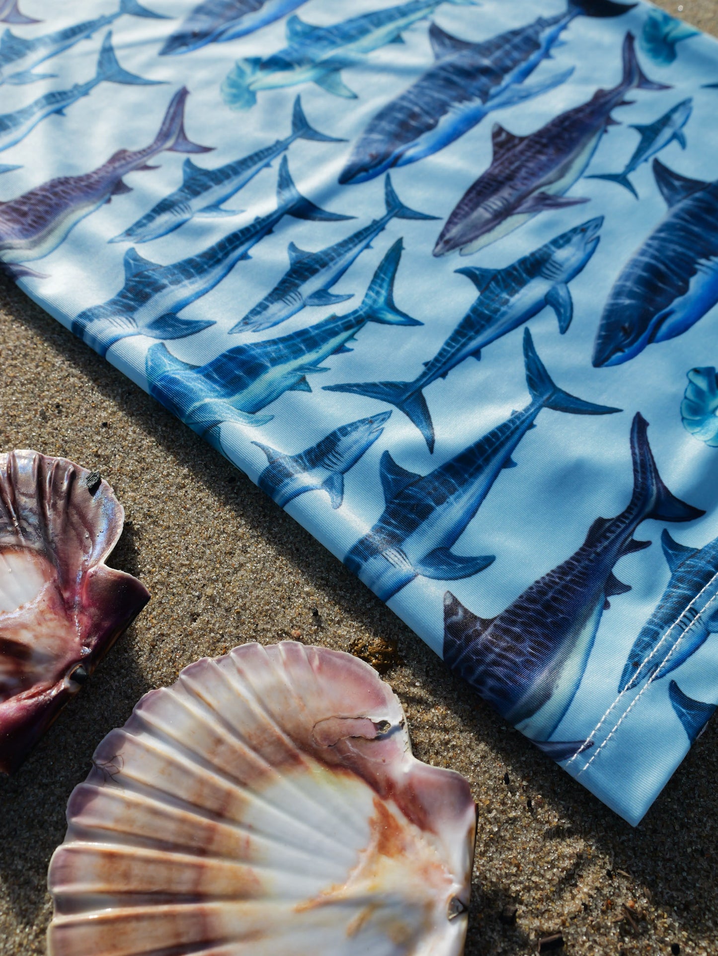 SHARKS BLUE UV GAITER HEADWEAR