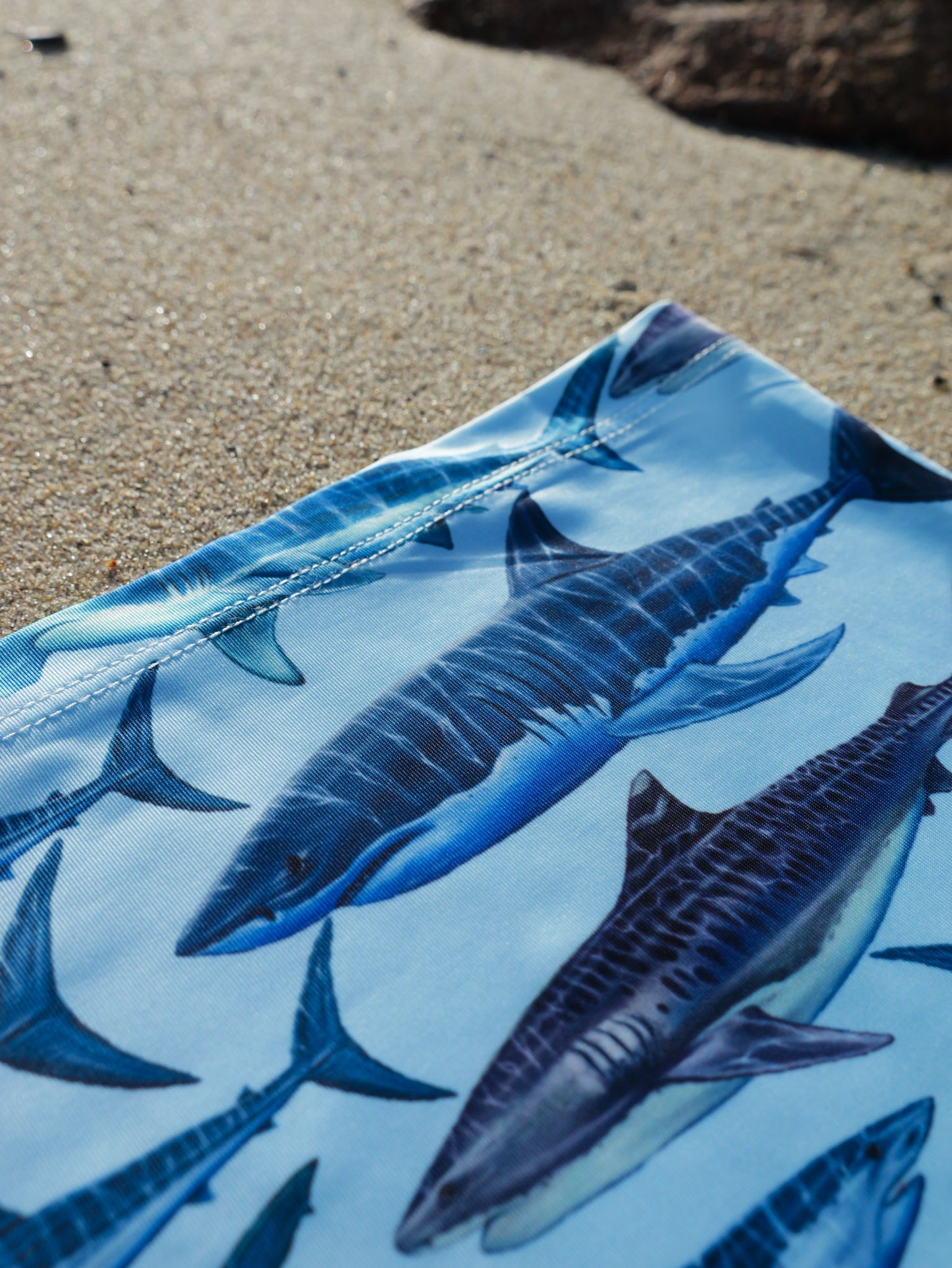 SHARKS BLUE GAITER