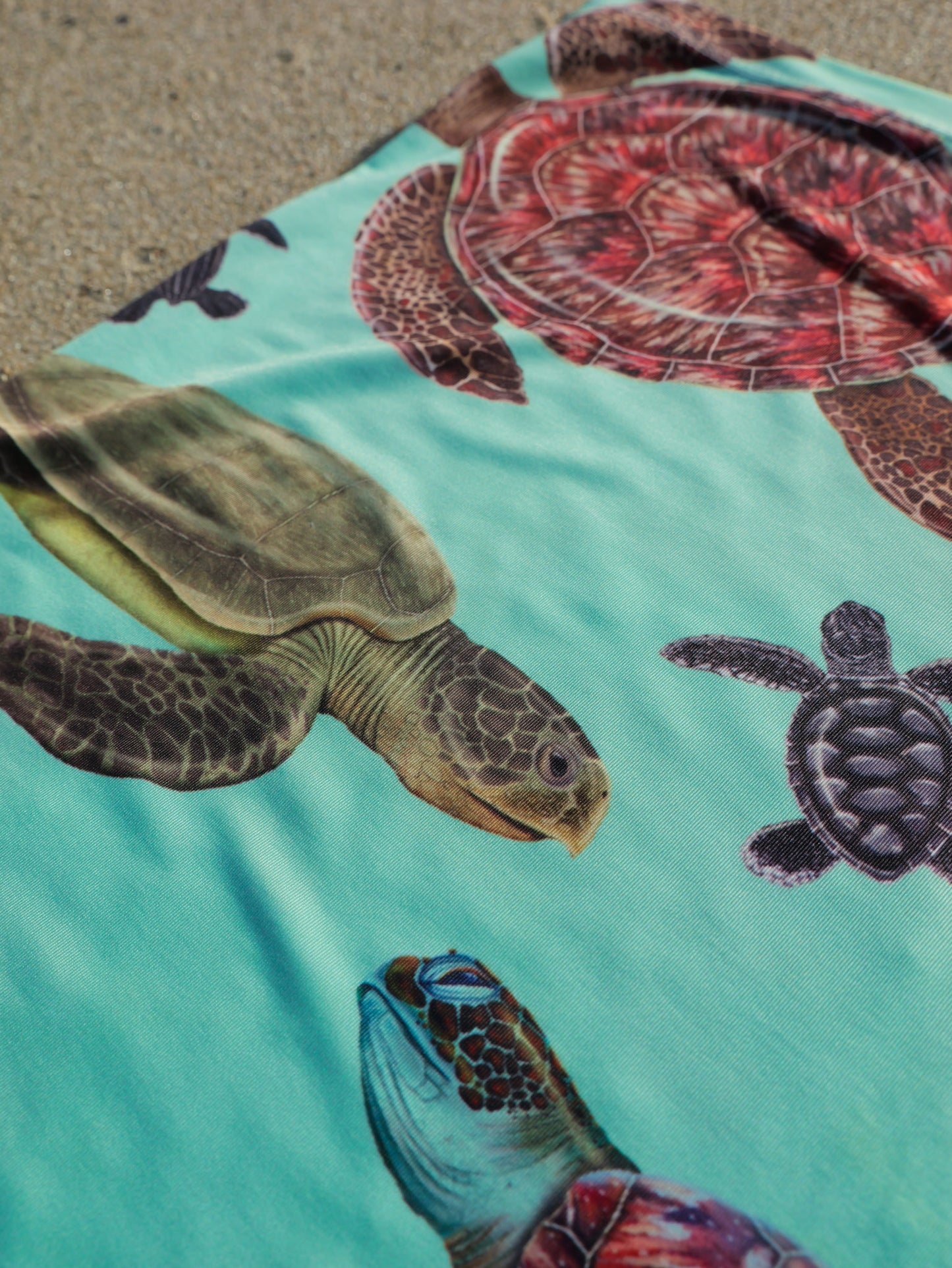 BIG TURTLES GREEN UV GAITER HEADWEAR