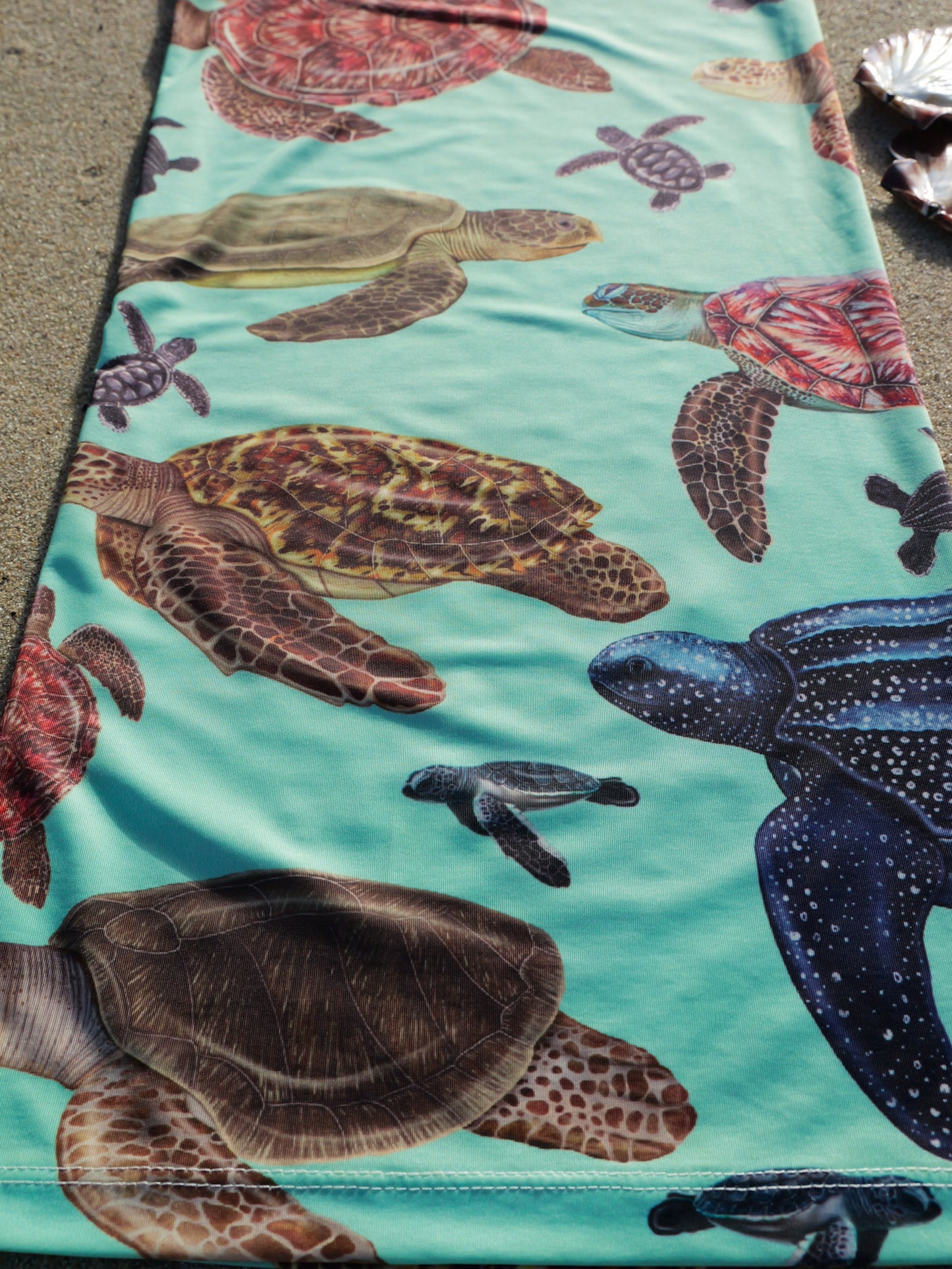 BIG TURTLES GREEN UV GAITER HEADWEAR