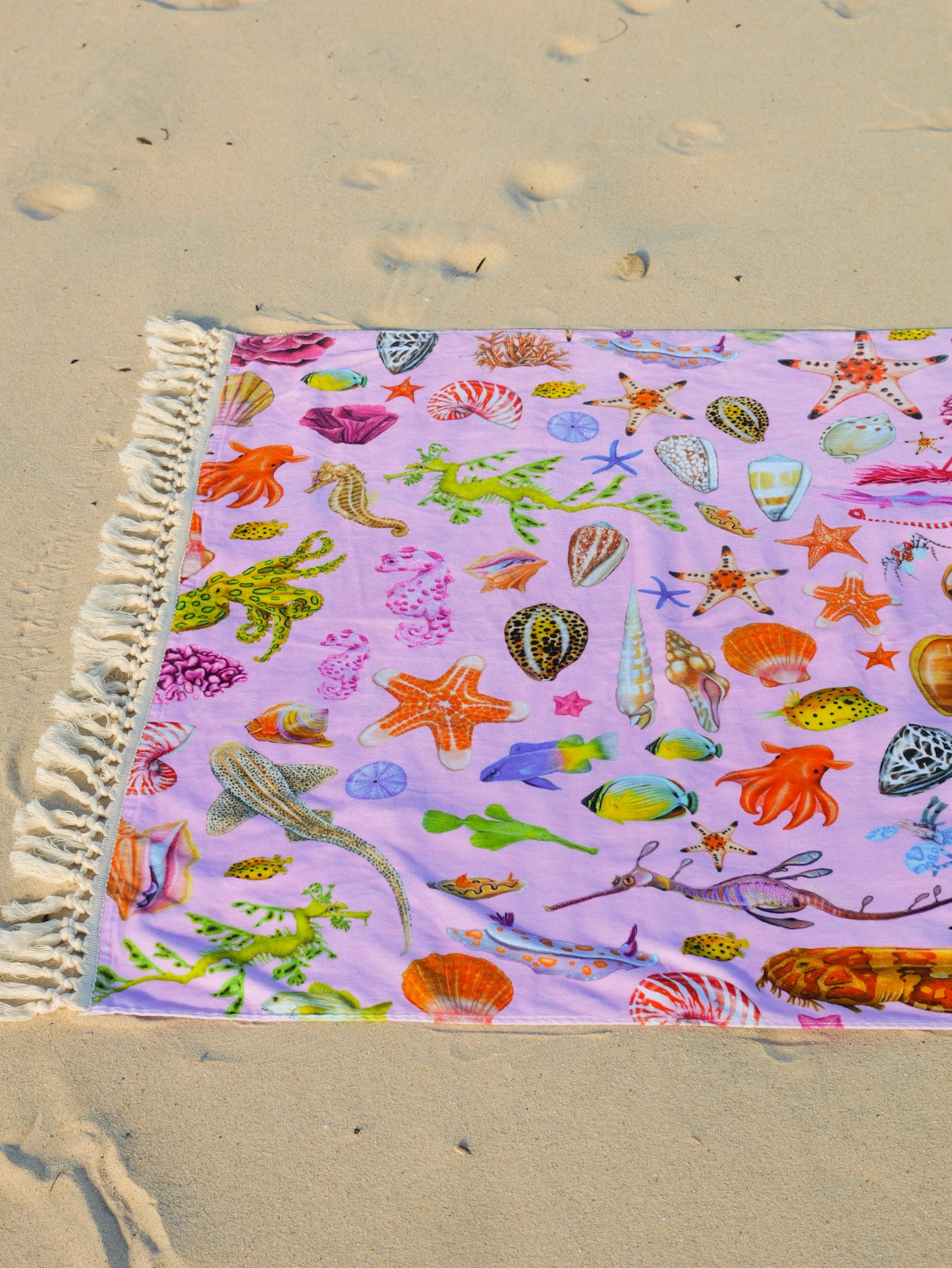 Pink towel XL