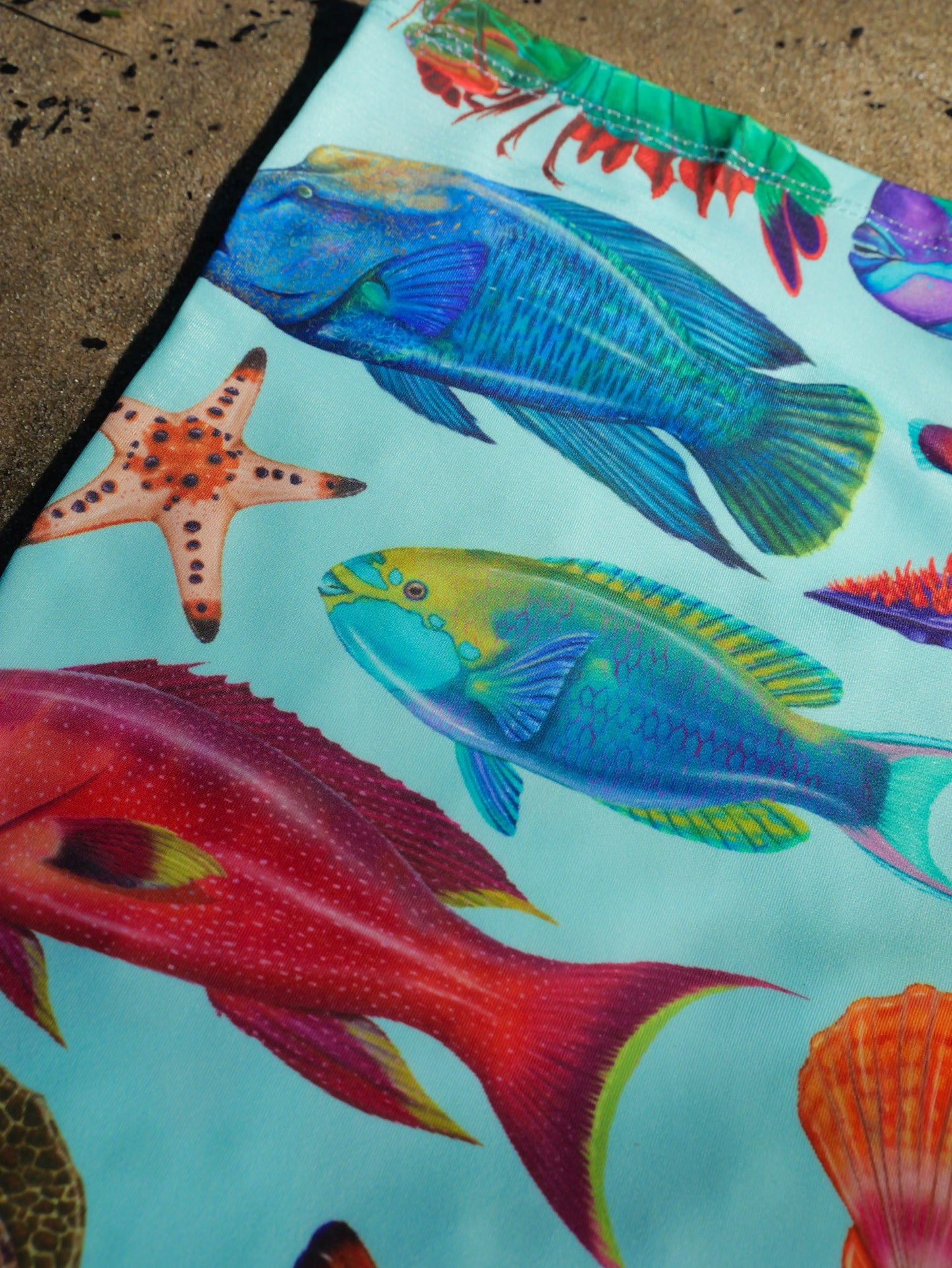 TROPICAL DREAM AQUA UV GAITER HEADWEAR