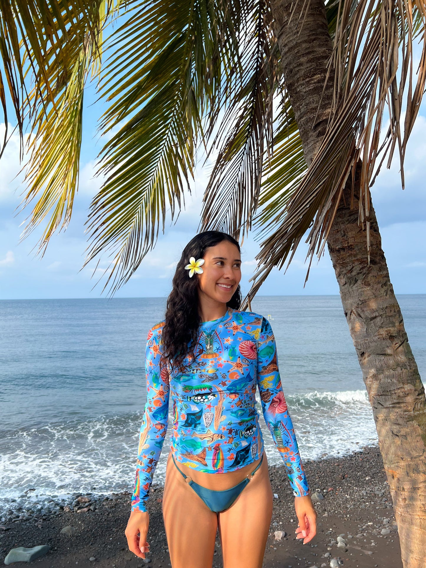 Ocean Life Rash Guard