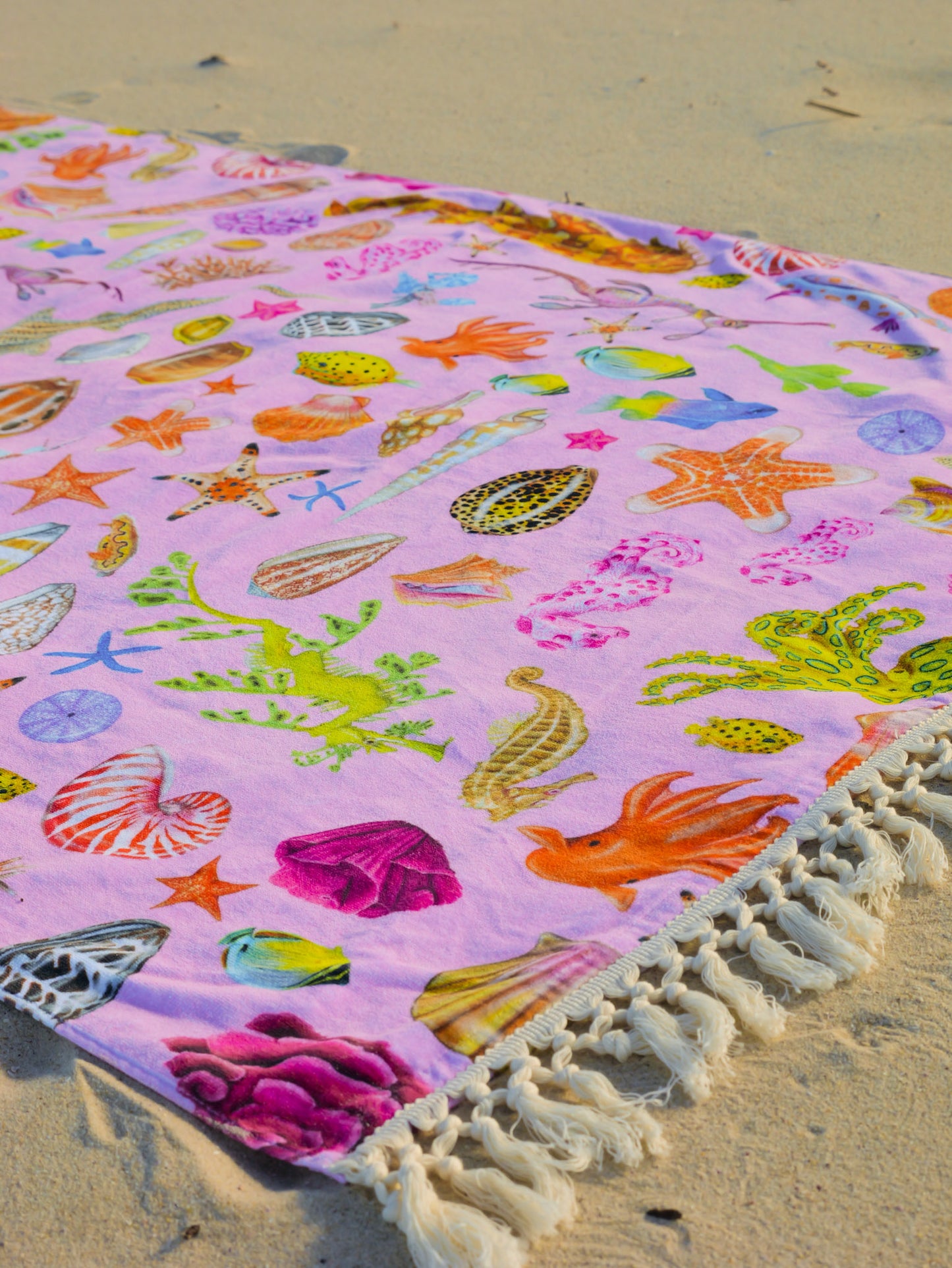 Pink towel XL