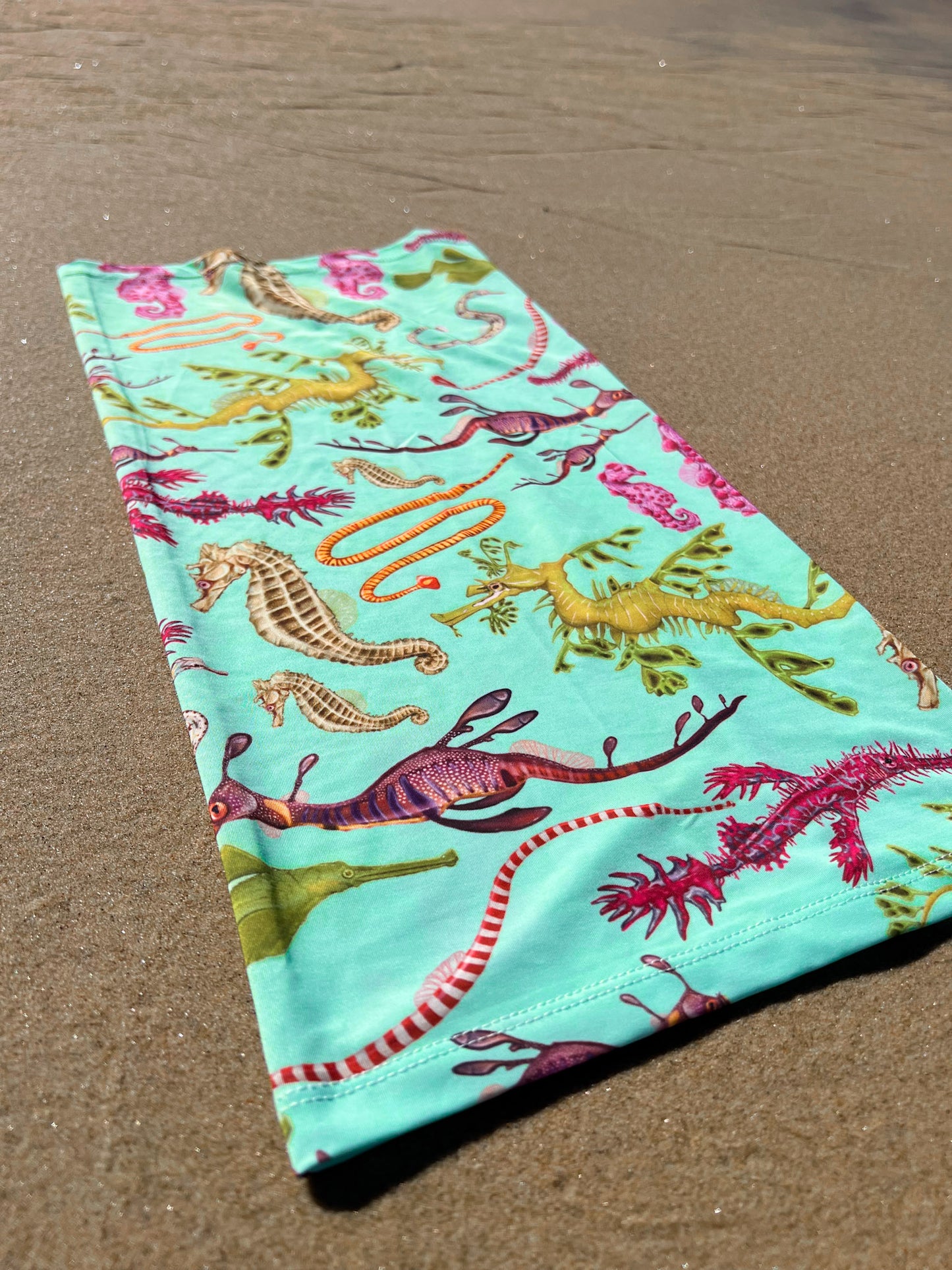 SEAHORSE GREEN GAITER