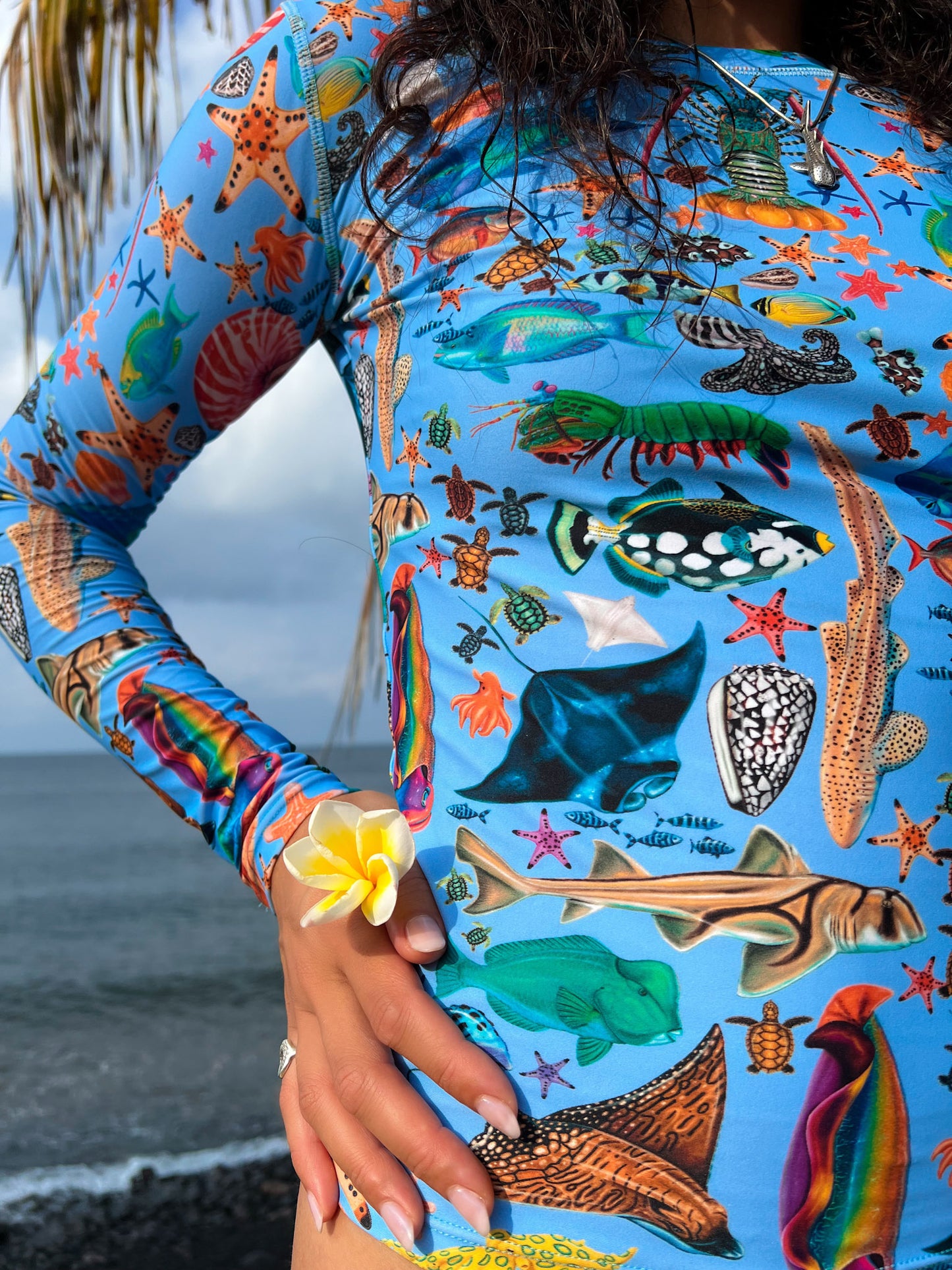 Ocean Life Rash Guard