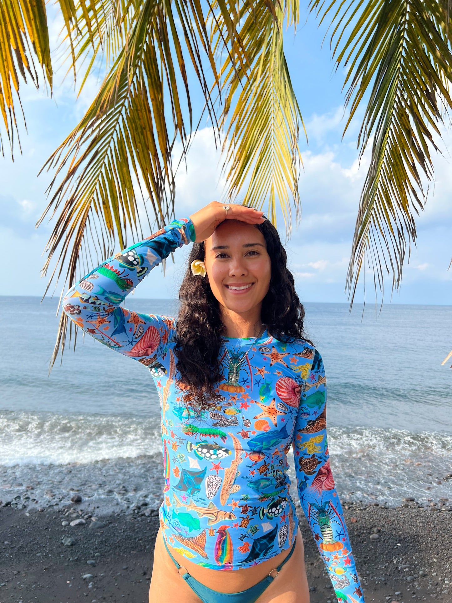 Ocean Life Rash Guard