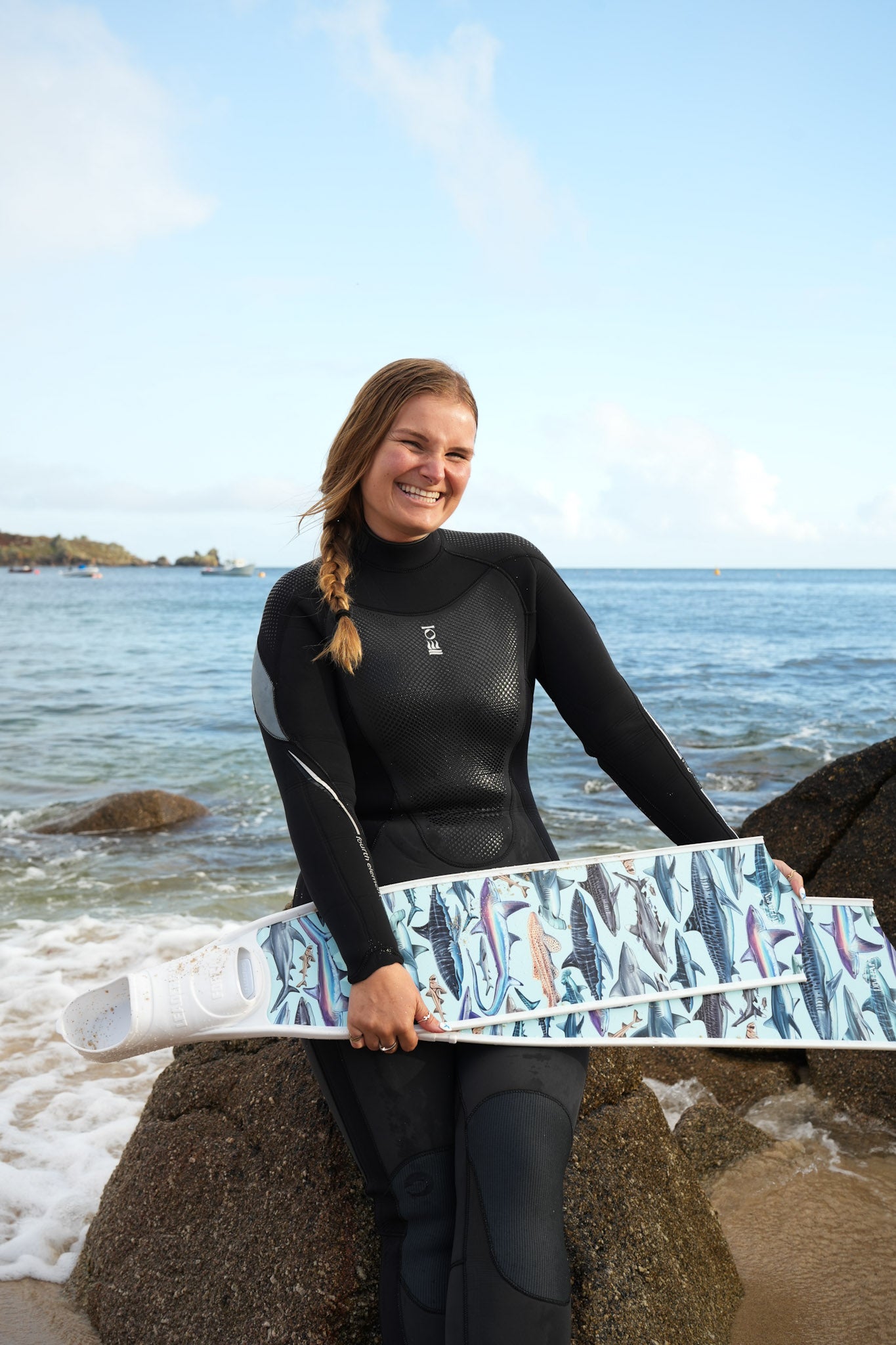 WHITE SHARK FREEDIVING FINS