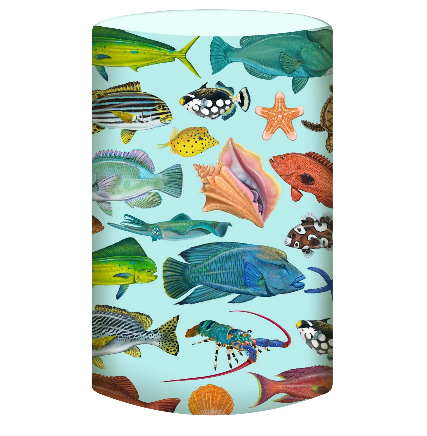 TROPICAL DREAM AQUA UV GAITER HEADWEAR