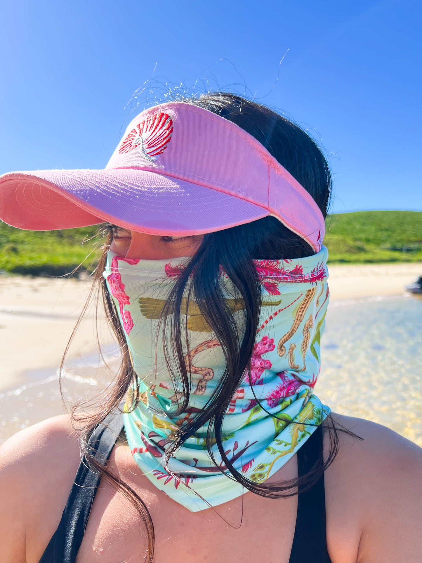 SEAHORSE GREEN GAITER