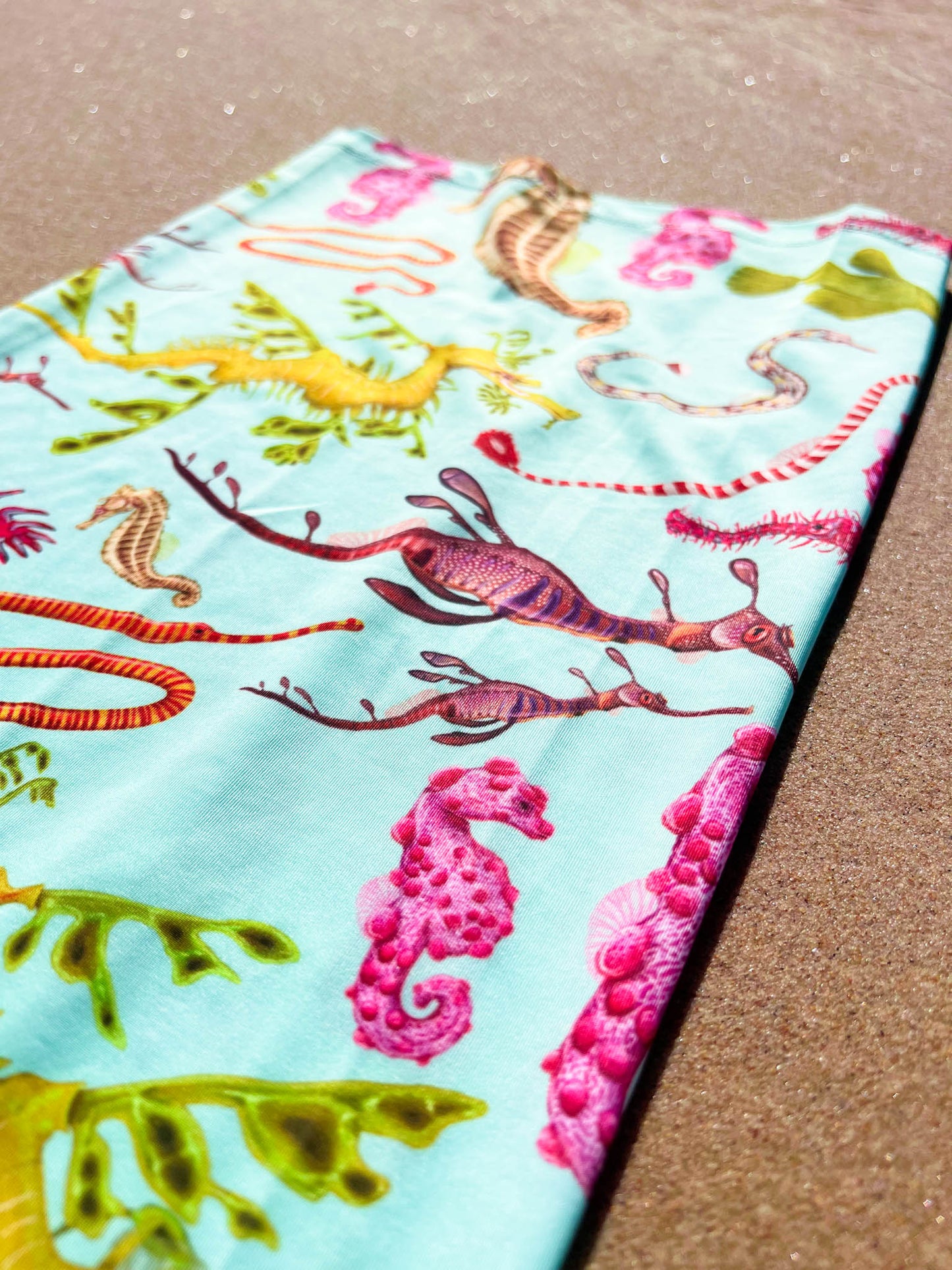 SEAHORSE GREEN GAITER