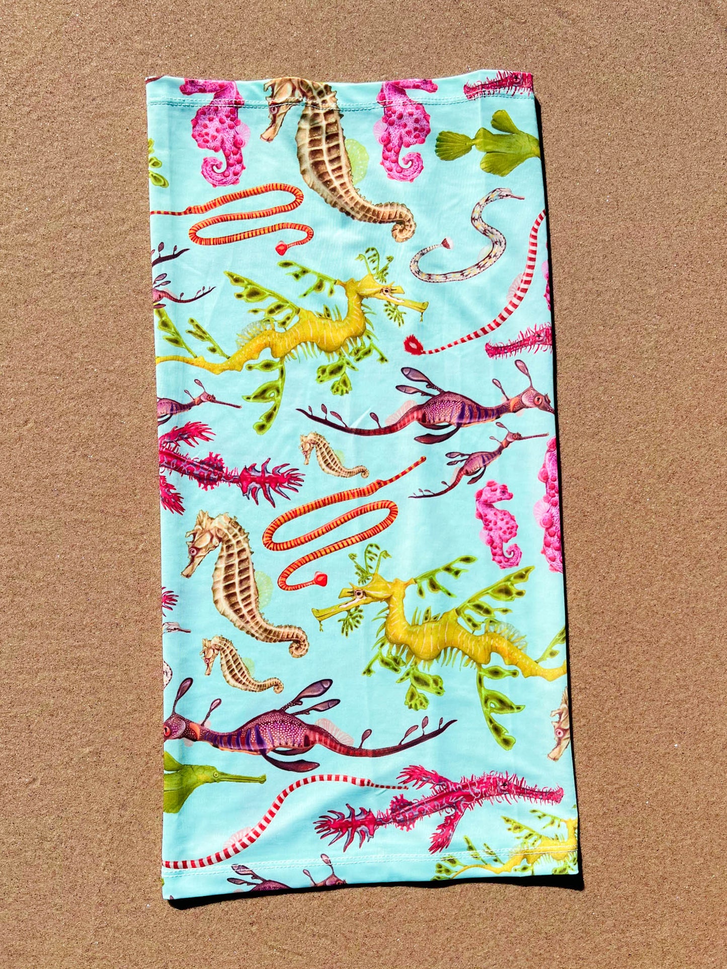 SEAHORSE GREEN GAITER