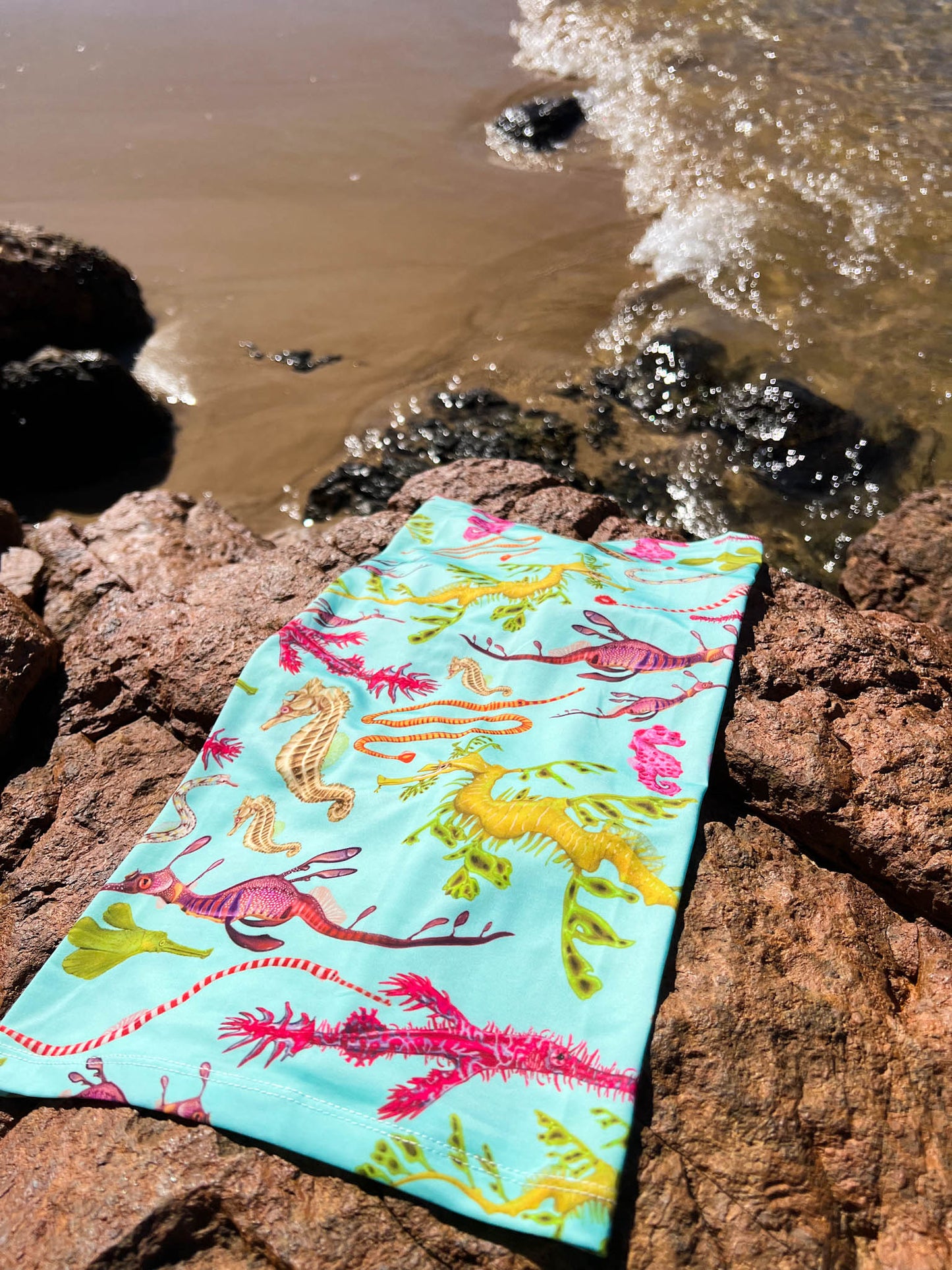 SEAHORSE GREEN GAITER