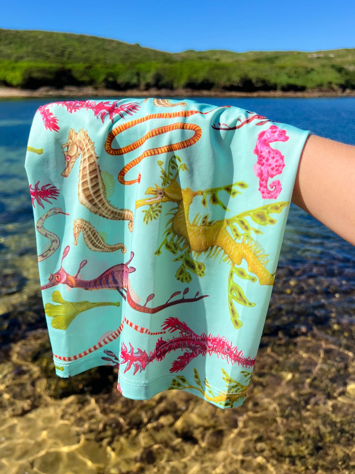 SEAHORSE GREEN GAITER
