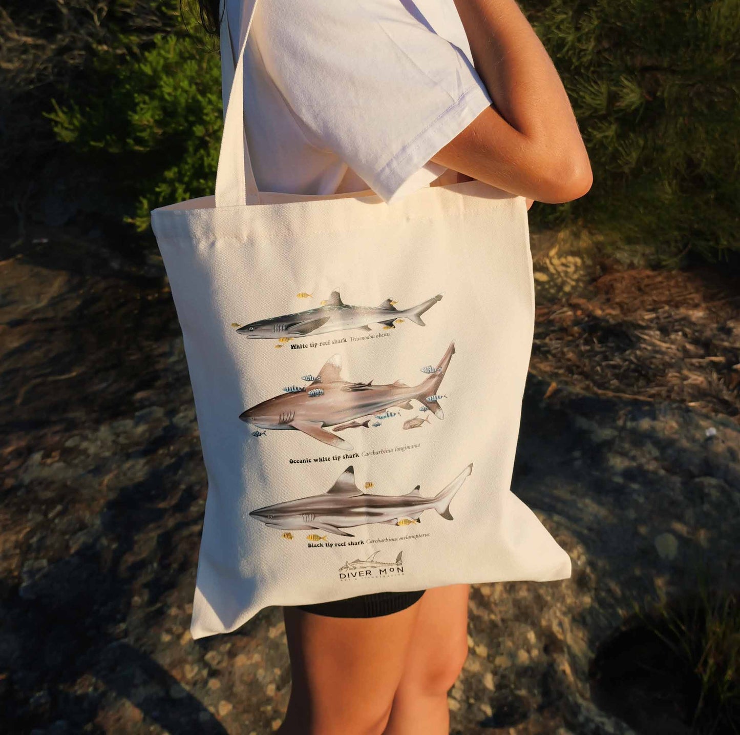 SHARKS TRIO TOTE BAG