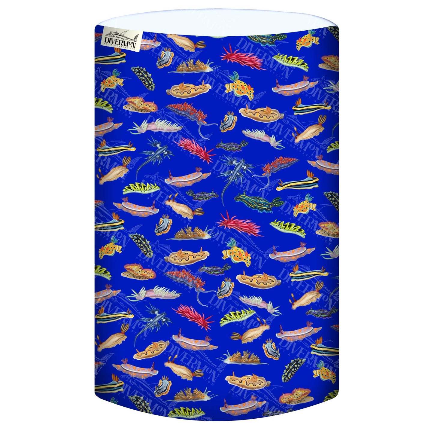 Nudibranch blue UV gaiter headwear