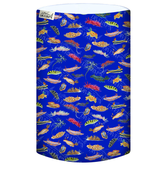NUDIBRANCH BLUE UV GAITER HEADWEAR