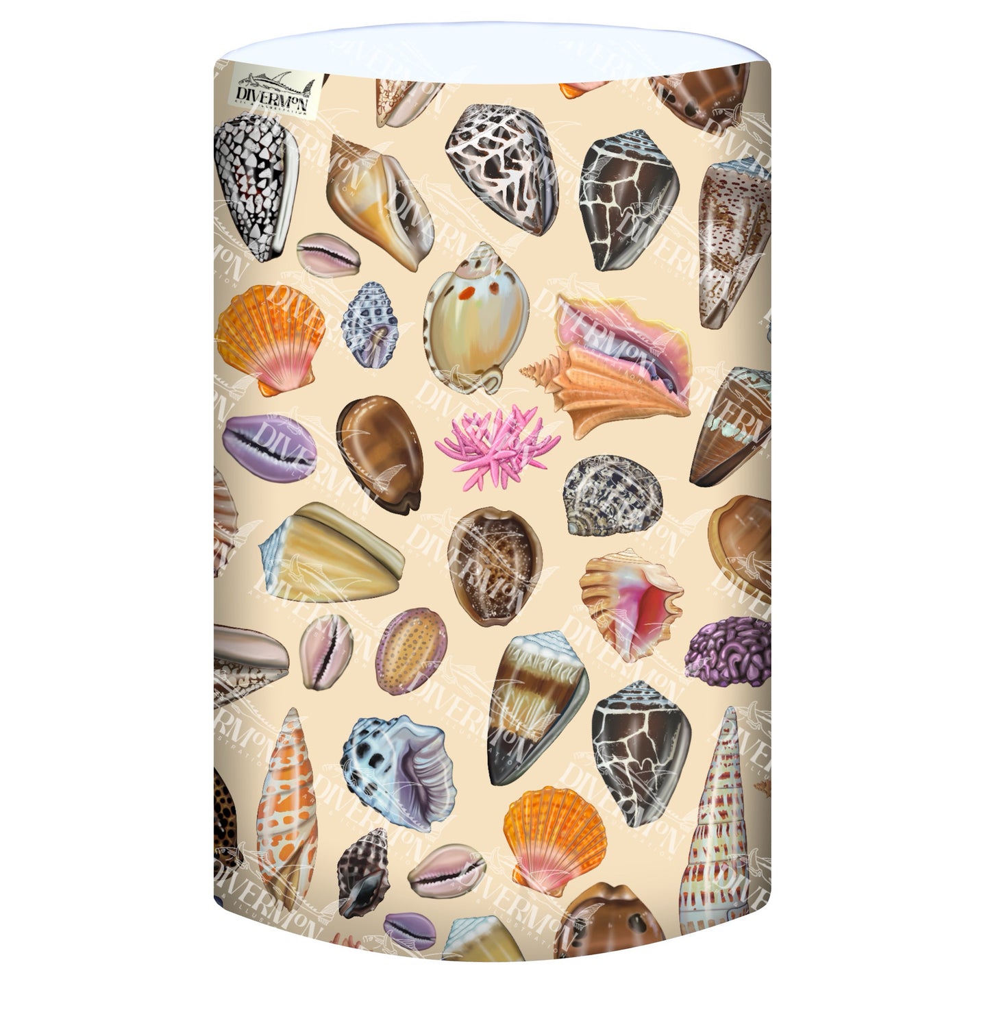 SHELLS YELLOW UV GAITER HEADWEAR