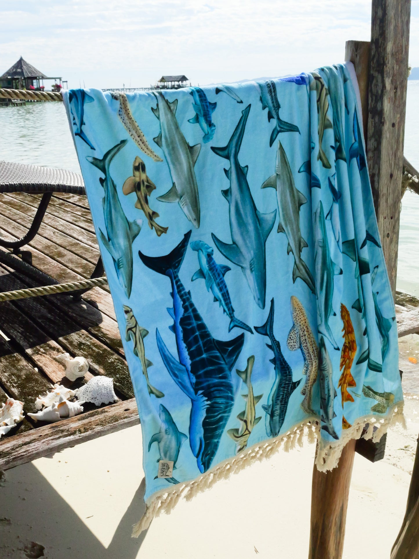Shark towel XL
