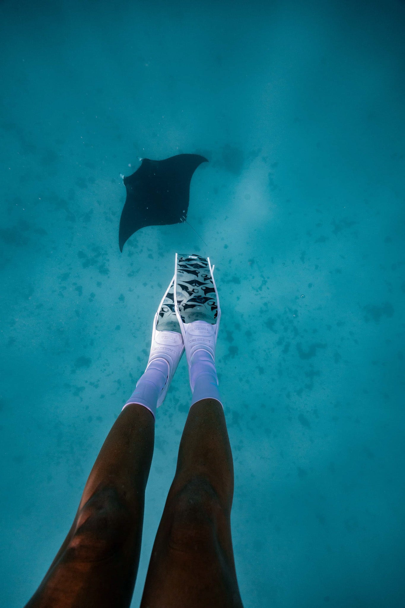 MANTA FIN WHITE (NON-MIRRORED)