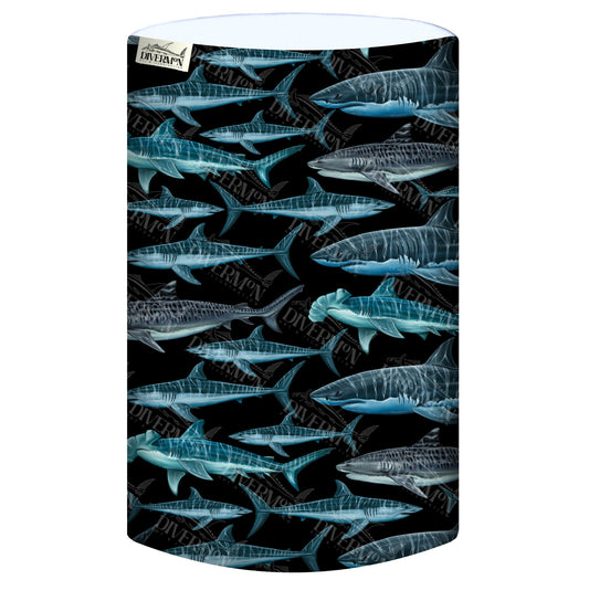 SHARKS BLACK UV GAITER HEADWEAR