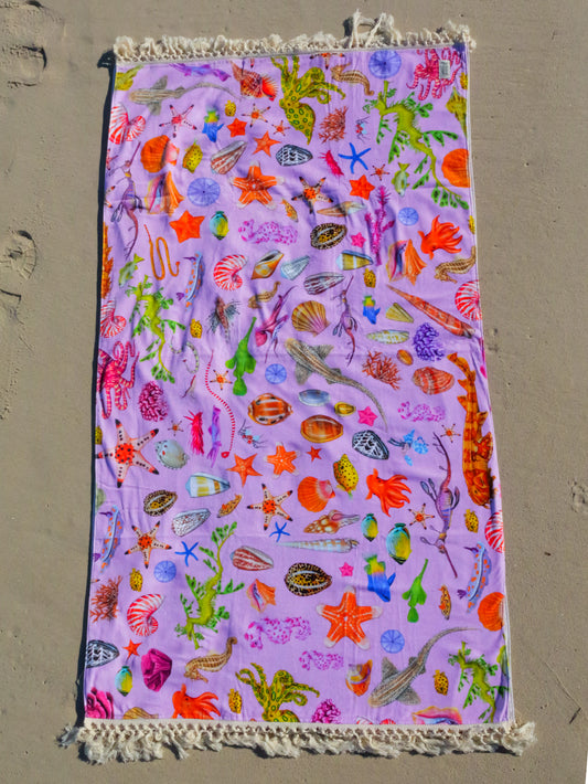 Pink towel XL