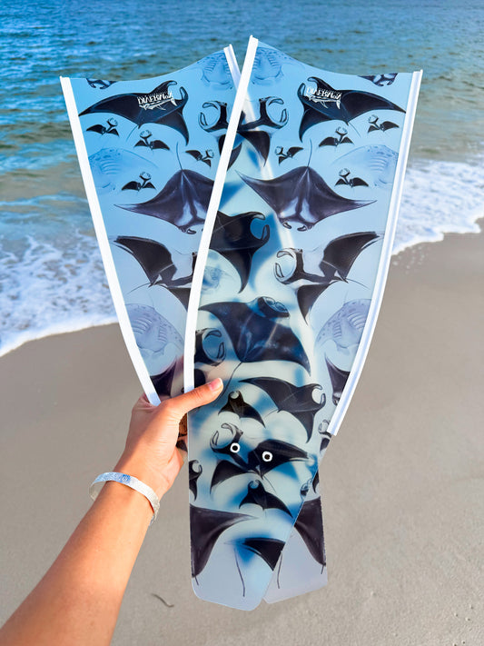 SHORT FINS MANTA WHITE