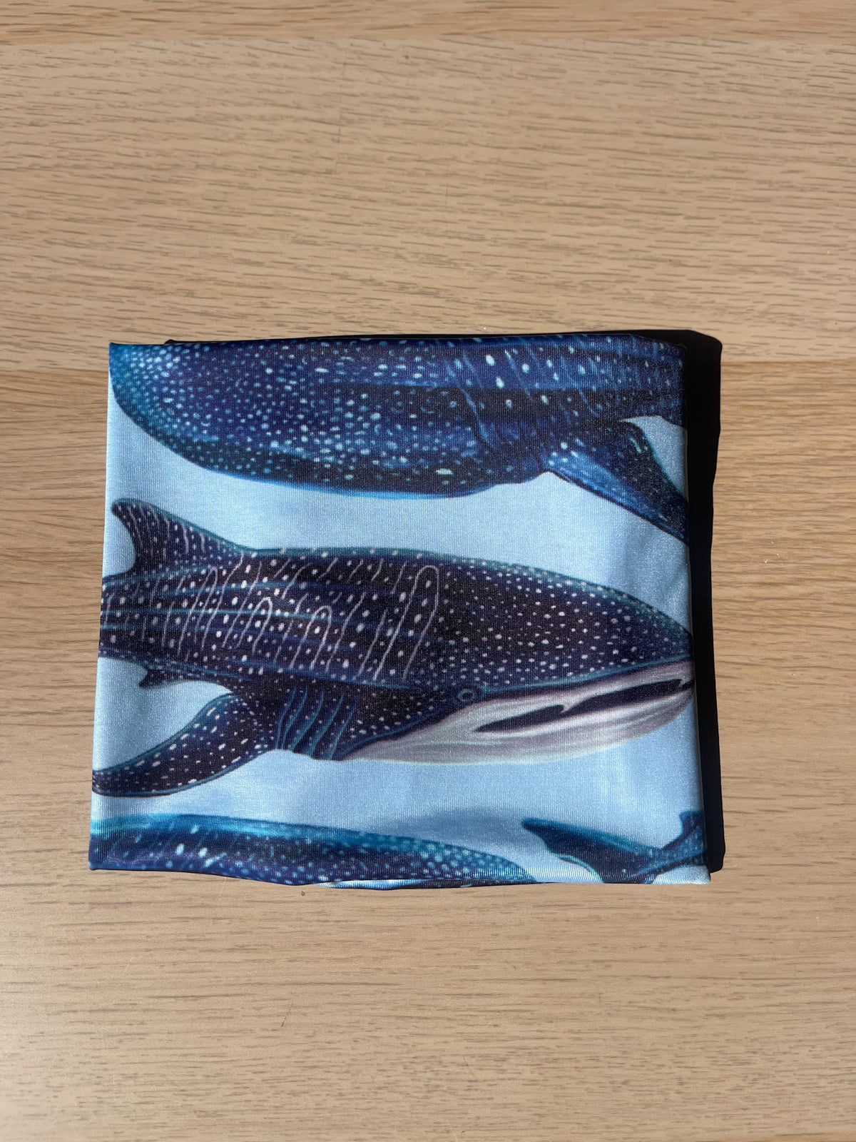 DISCOUNTED (OLD SIZE) WHALE SHARK BLUE UV GAITER HEADWEAR