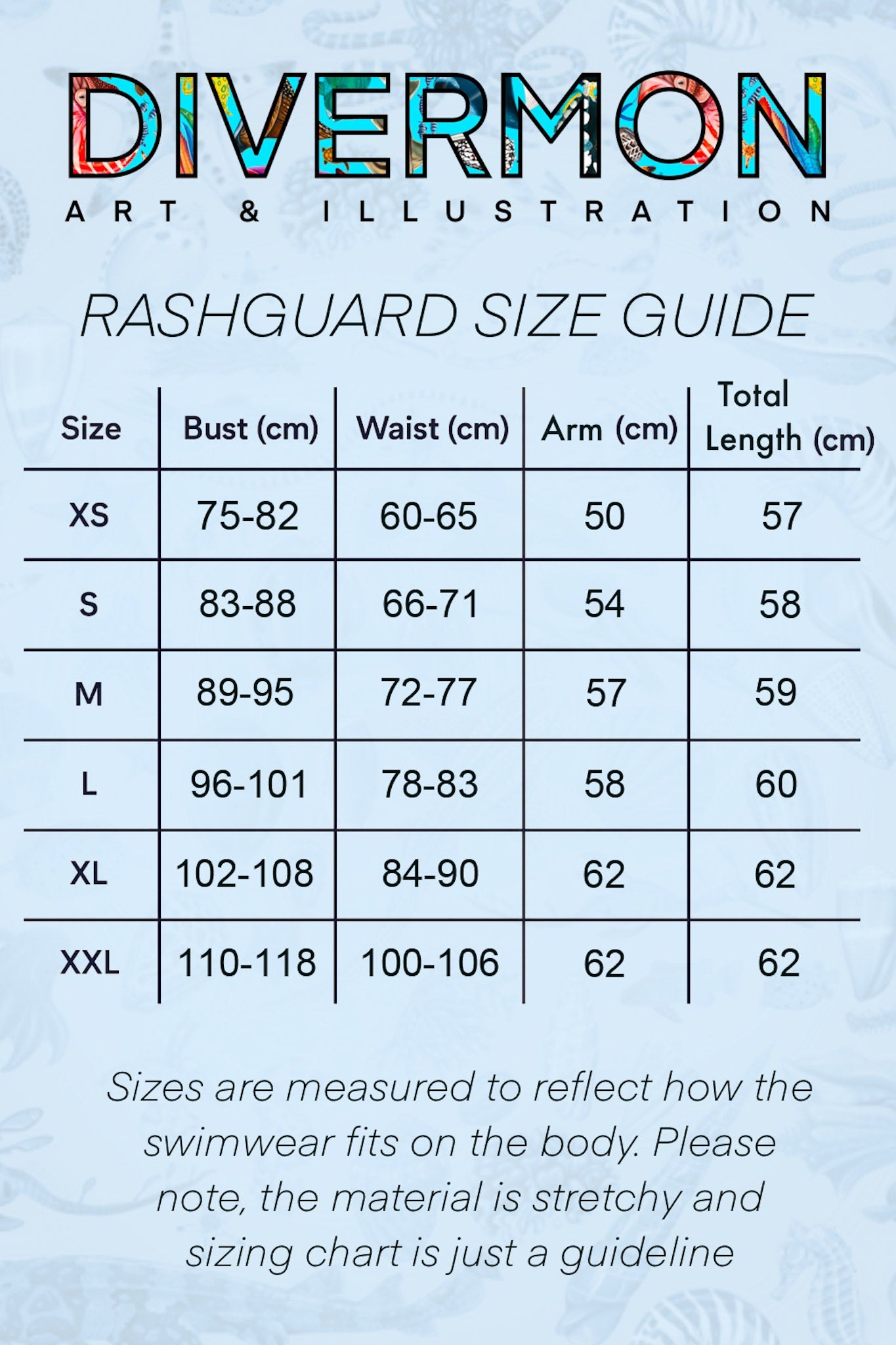 OCEAN LIFE RASHGUARD SWIMWEAR