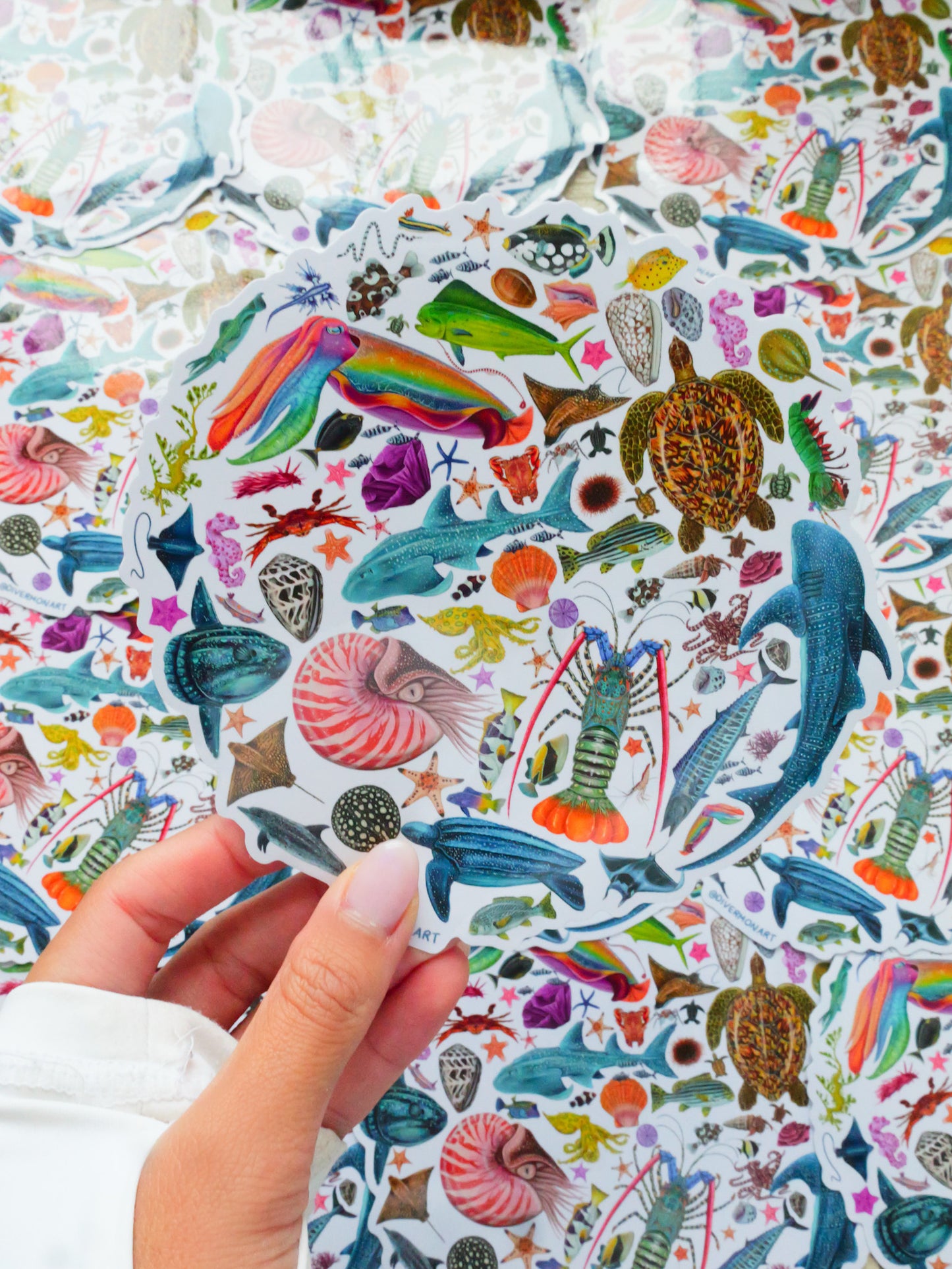 Rainbow Circle sticker