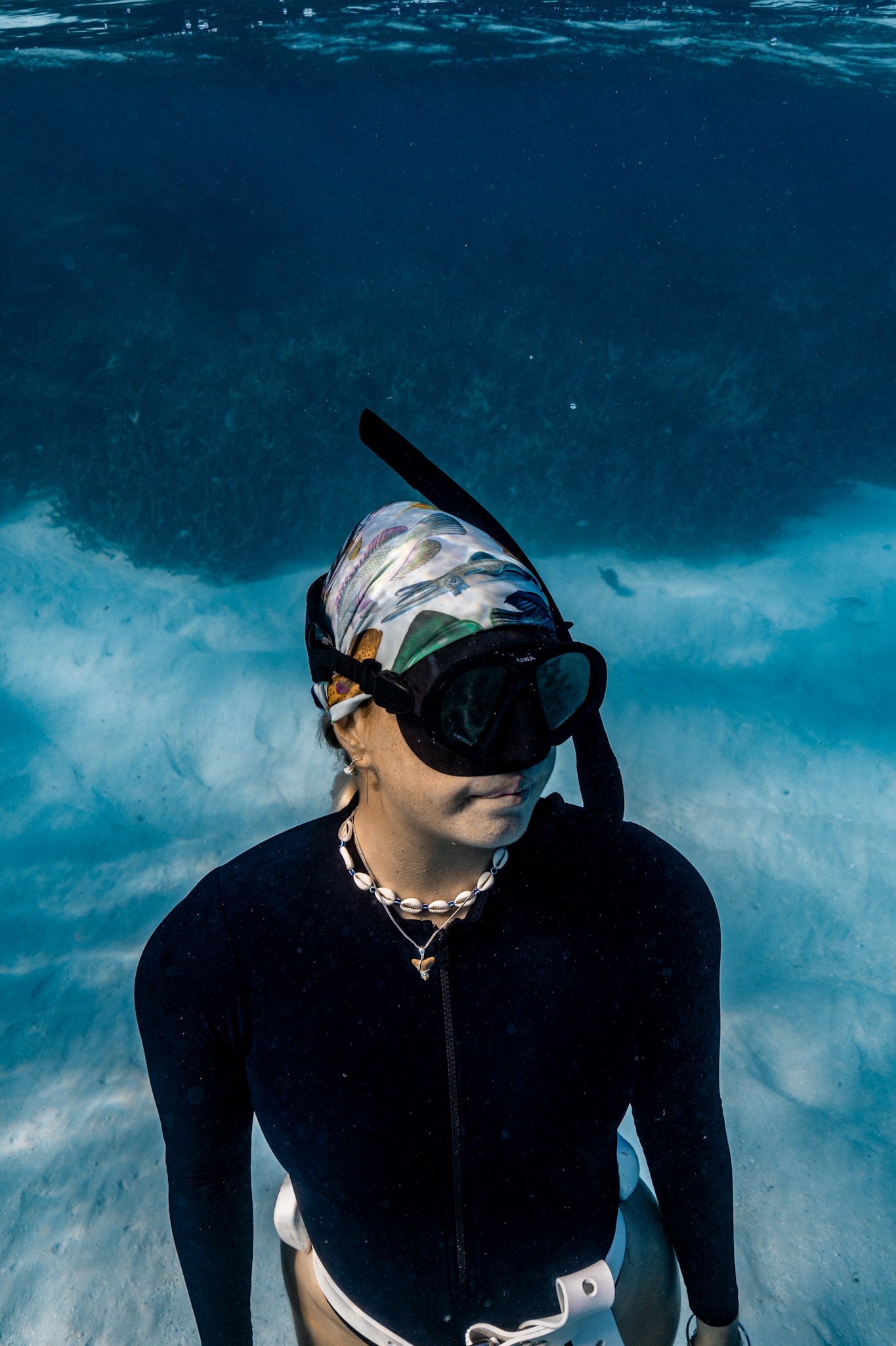 TROPICAL DREAM AQUA UV GAITER HEADWEAR