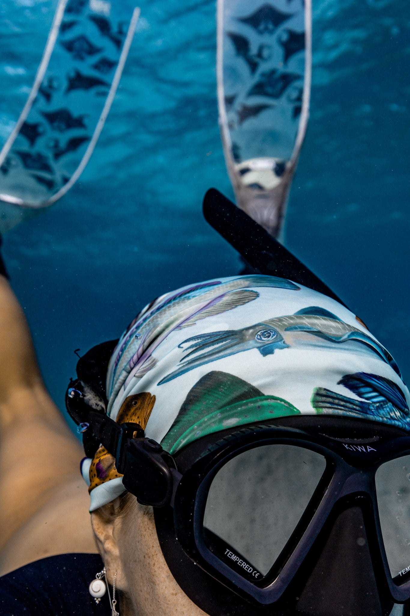 TROPICAL DREAM AQUA UV GAITER HEADWEAR