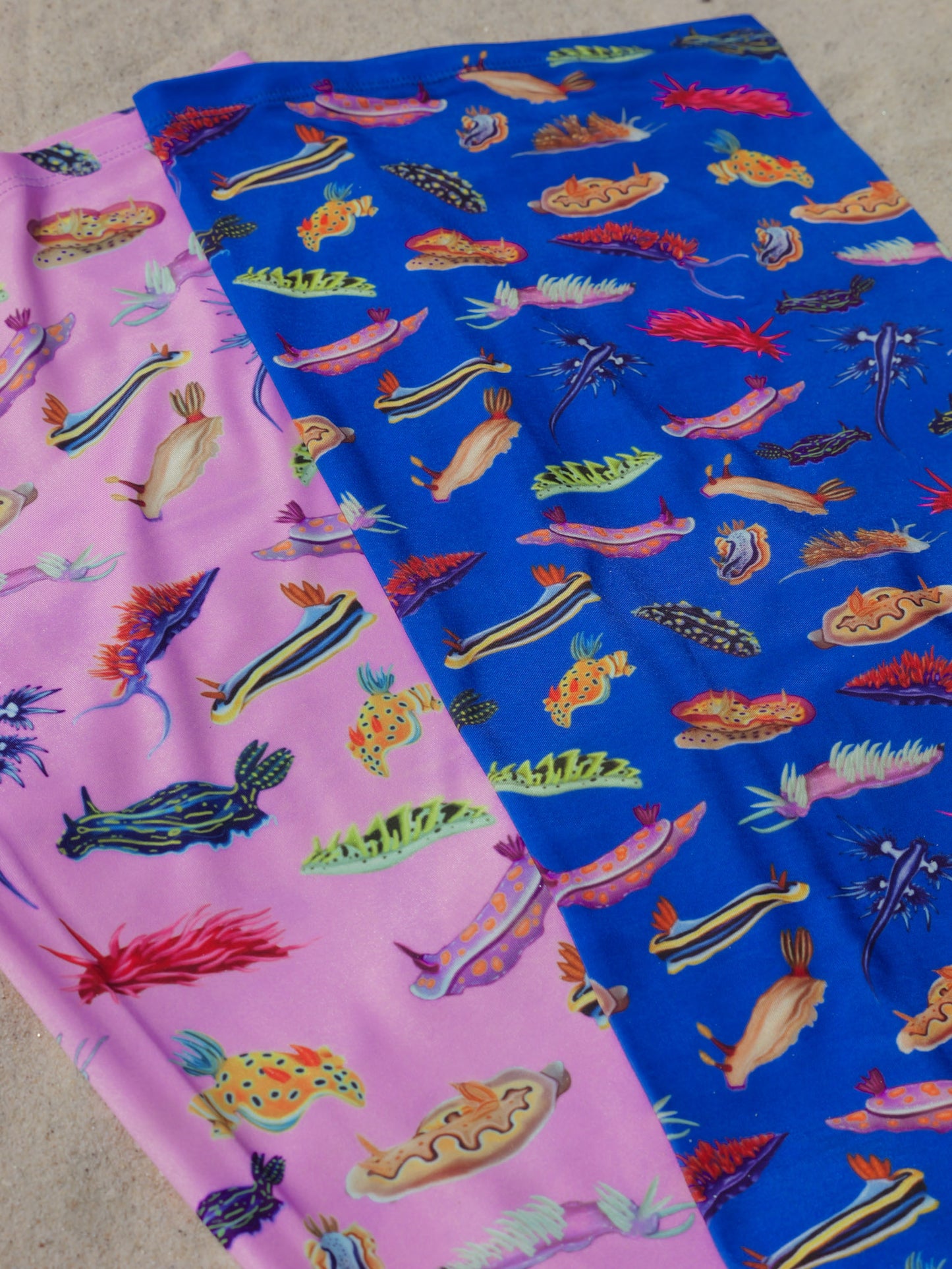 NUDIBRANCH BLUE UV GAITER HEADWEAR