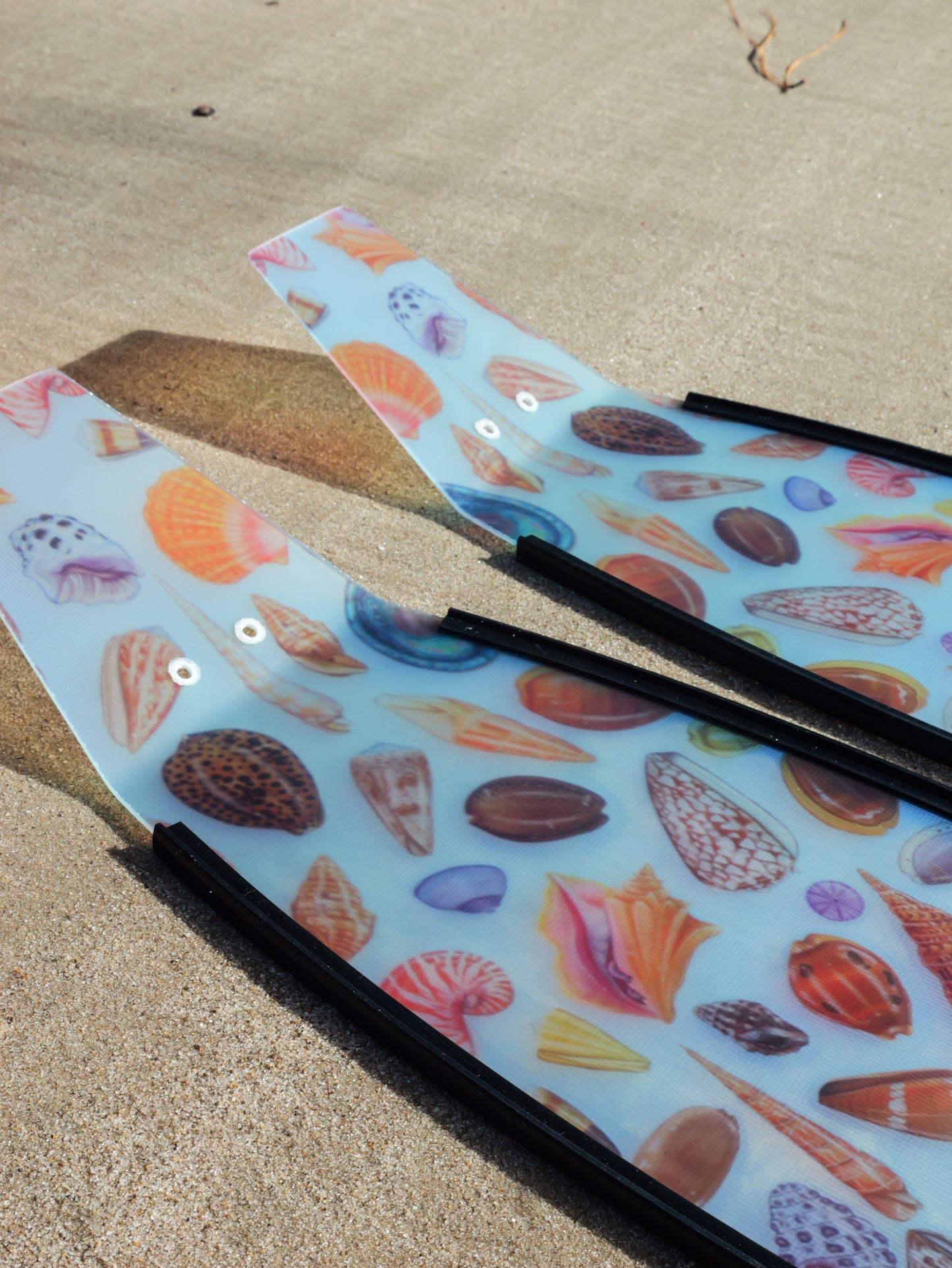 SHELLS BLACK FREEDIVING FINS