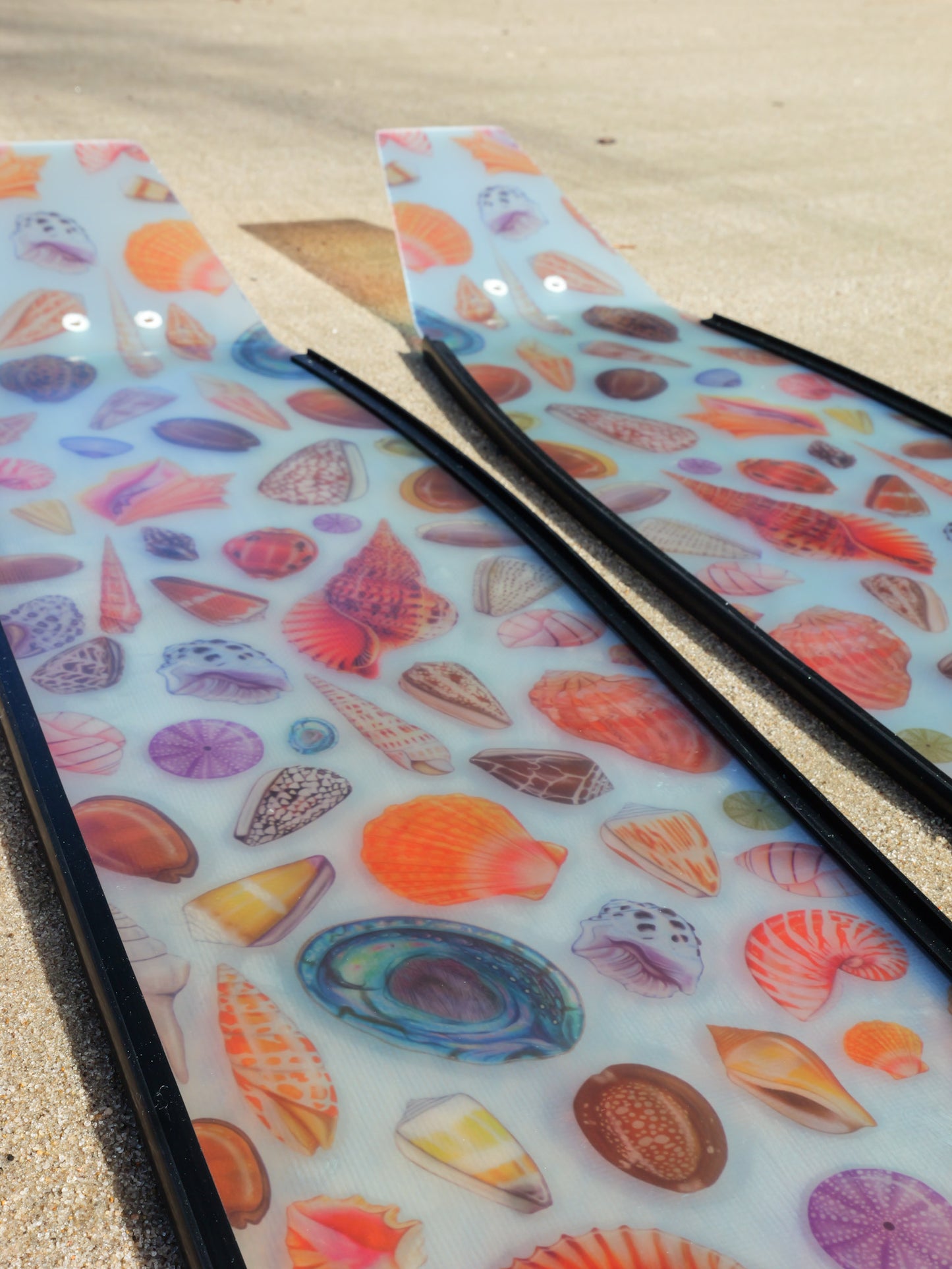 SHELLS BLACK FREEDIVING FINS