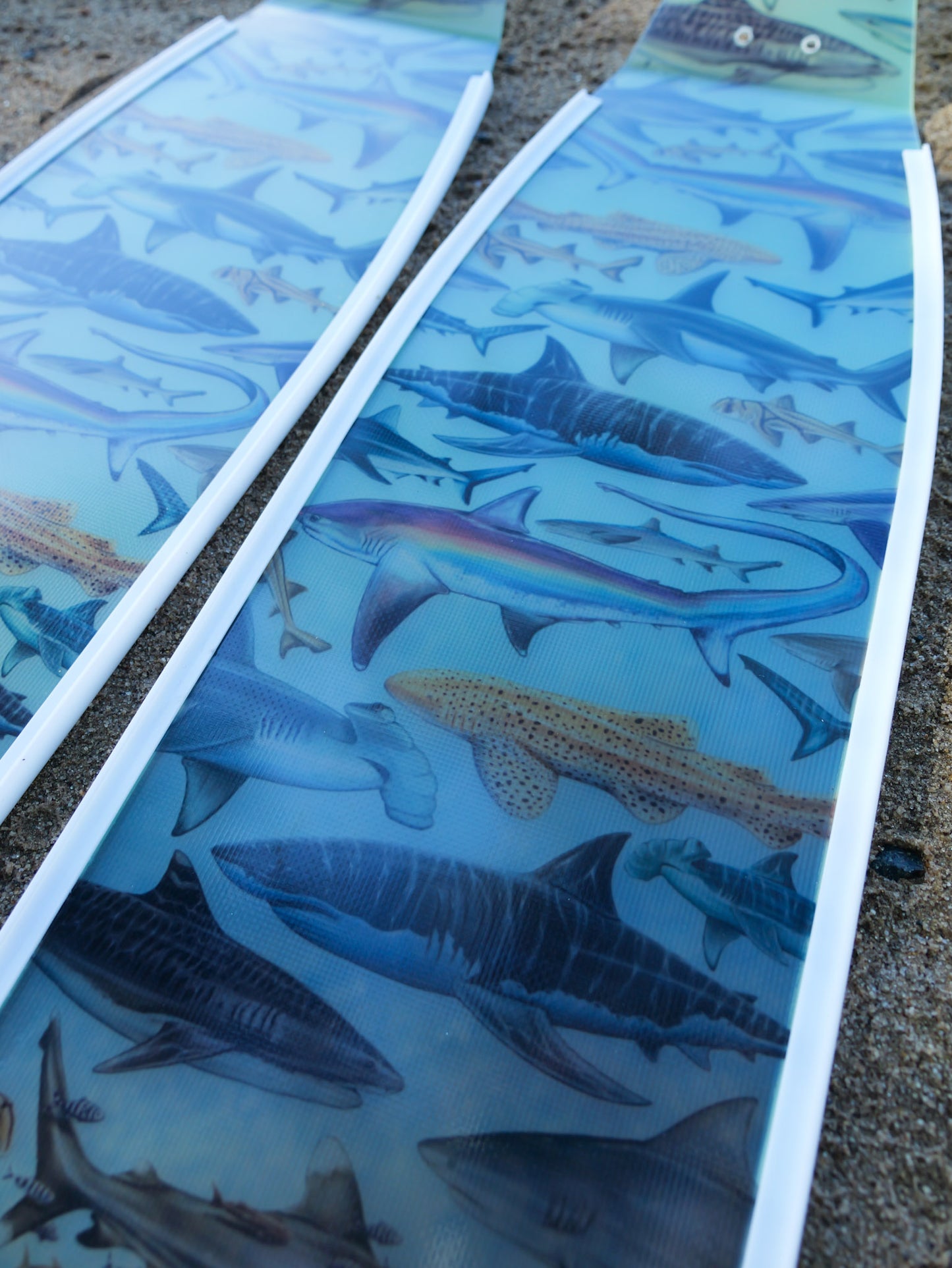 THRESHER WHITE FREEDIVING FINS