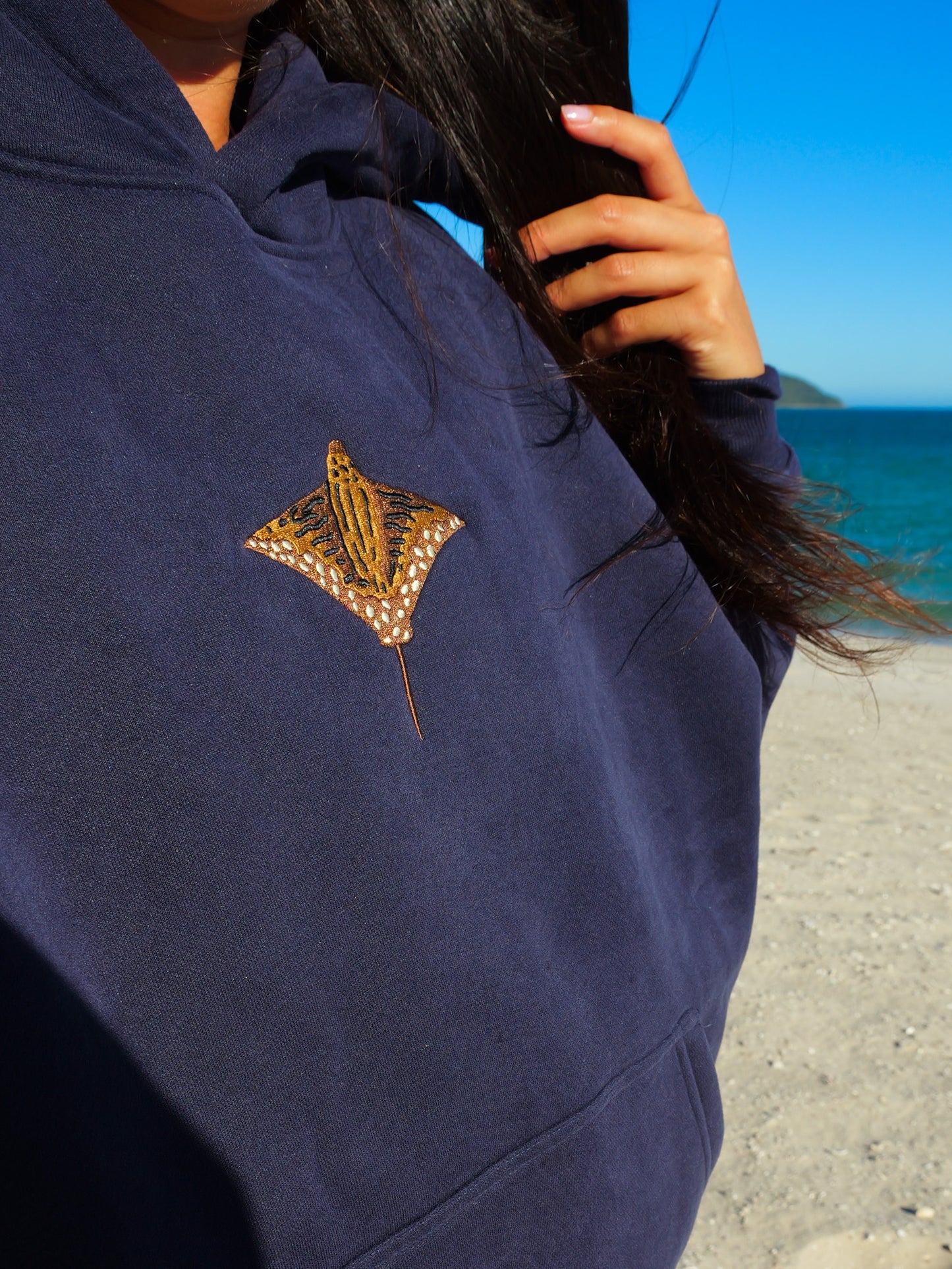 RAYMIX NAVY HOODIE UNISEX