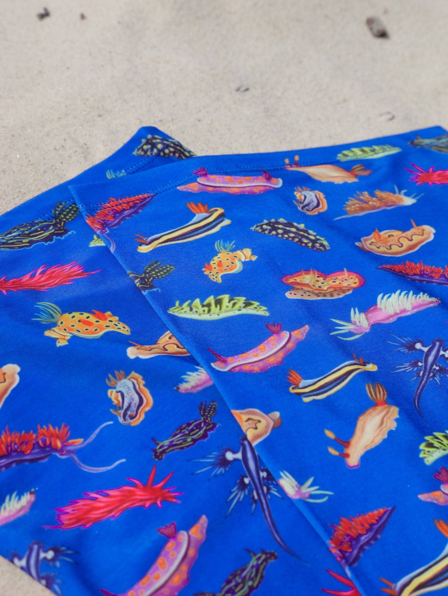NUDIBRANCH BLUE UV GAITER HEADWEAR