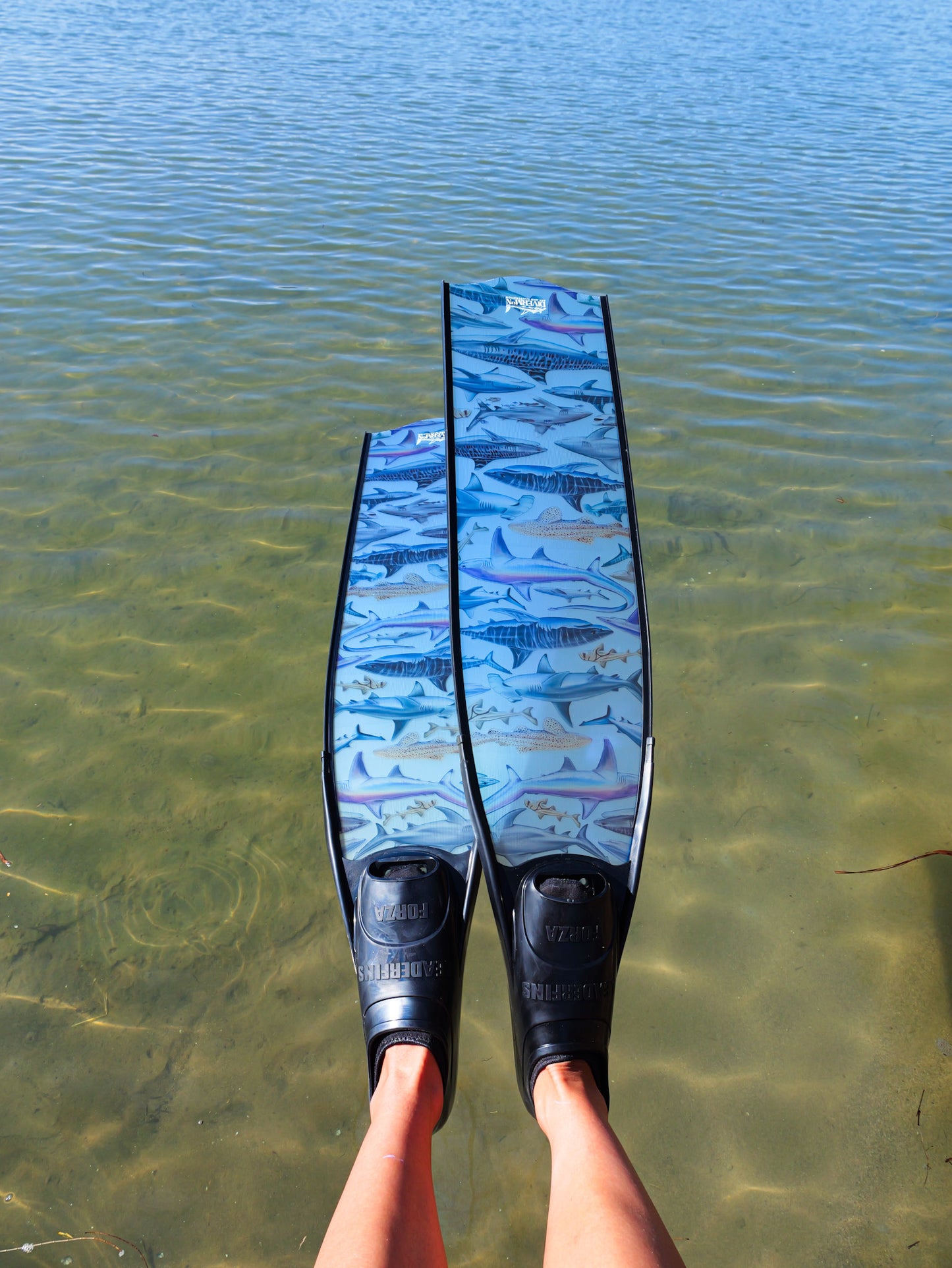THRESHER BLACK FREEDIVING FINS