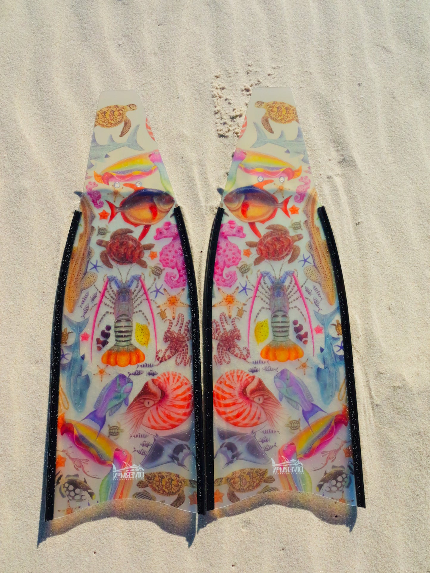 SHORT FINS RAINBOW BLACK