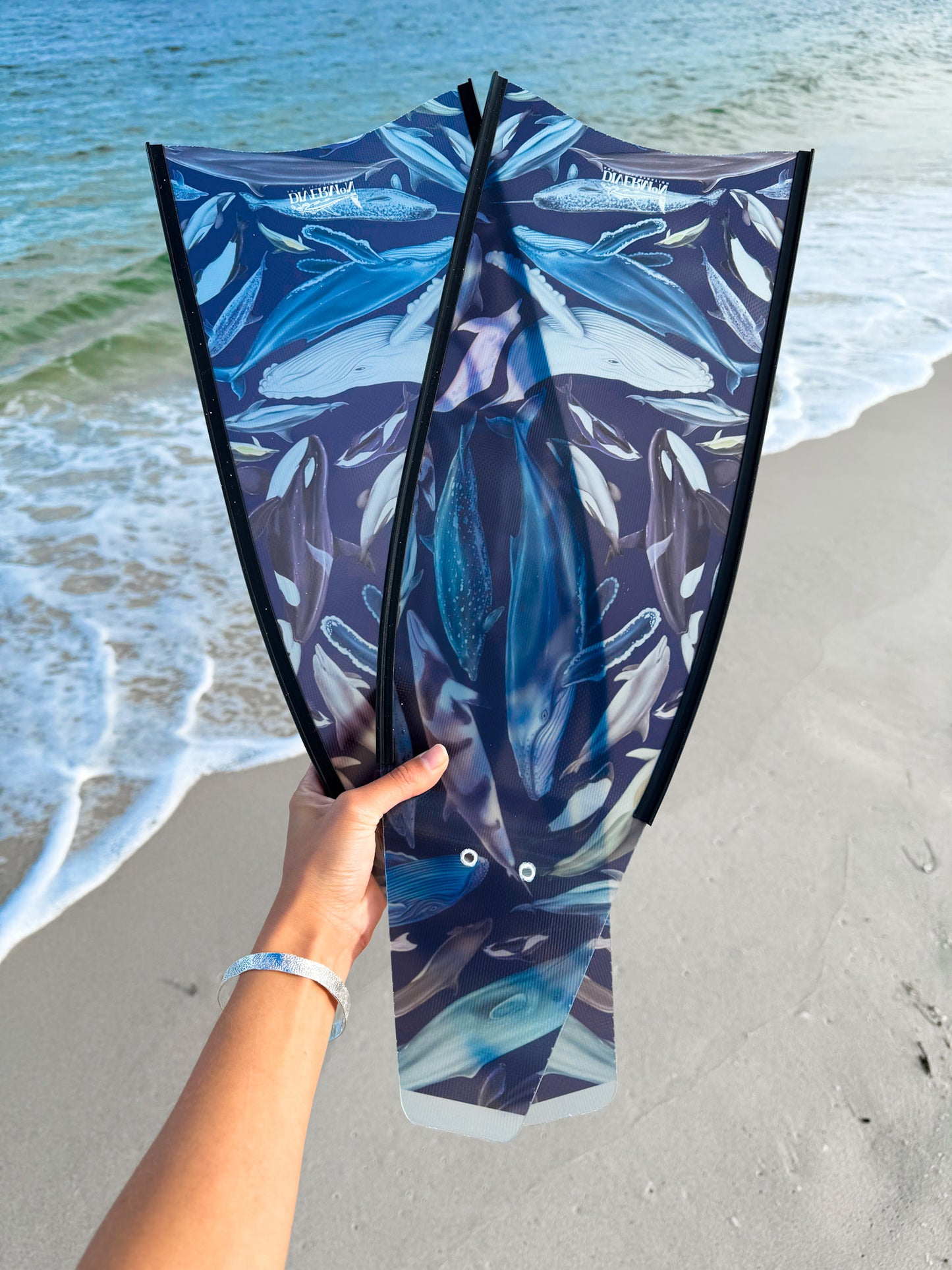 (COMING JULY) SHORT FINS CETACEANS INDIGO