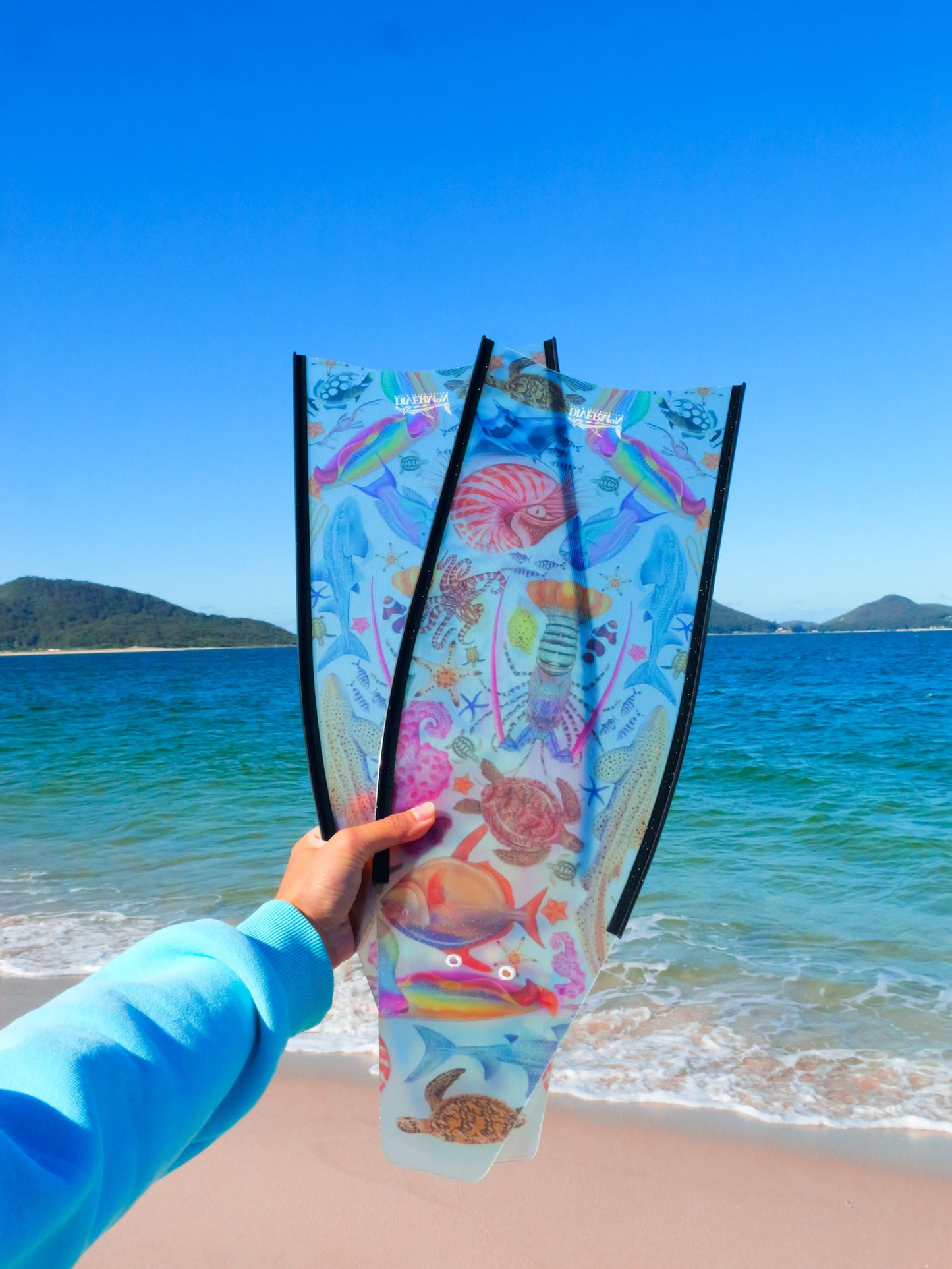 SHORT FINS RAINBOW BLACK