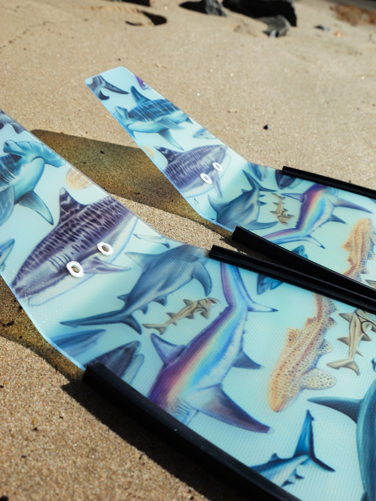 THRESHER BLACK FREEDIVING FINS
