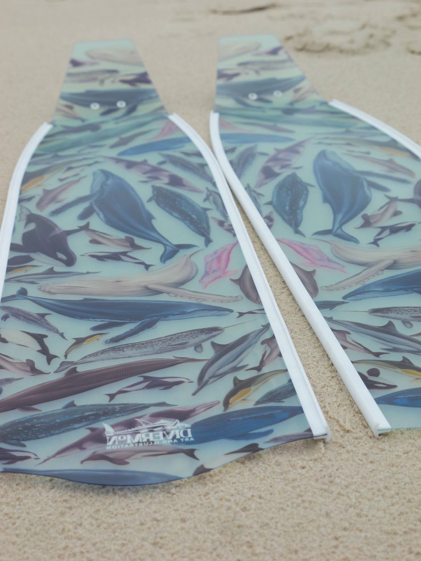 CETACEANS FREEDIVING FINS