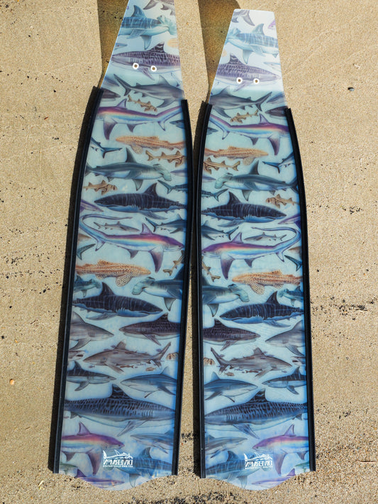 THRESHER BLACK FREEDIVING FINS