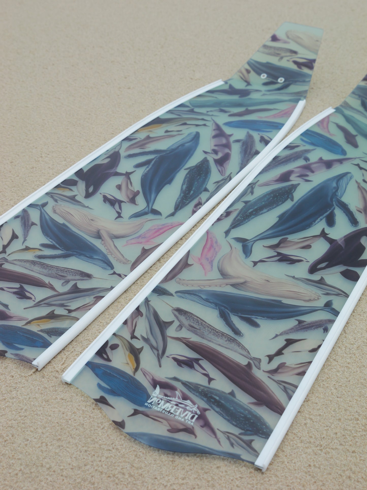 CETACEANS FREEDIVING FINS