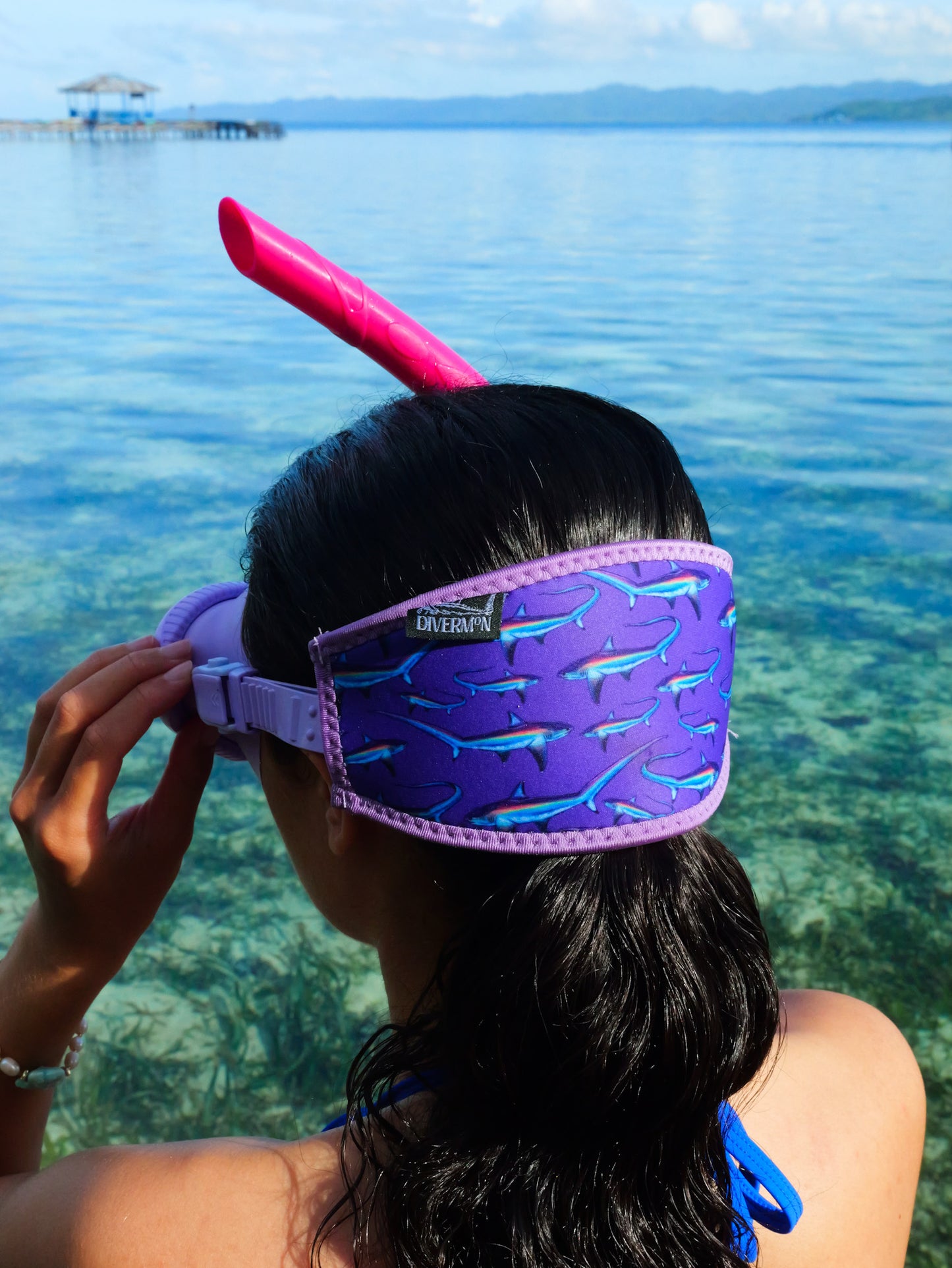 THRESHER PURPLE NEOPRENE MASK TAMER